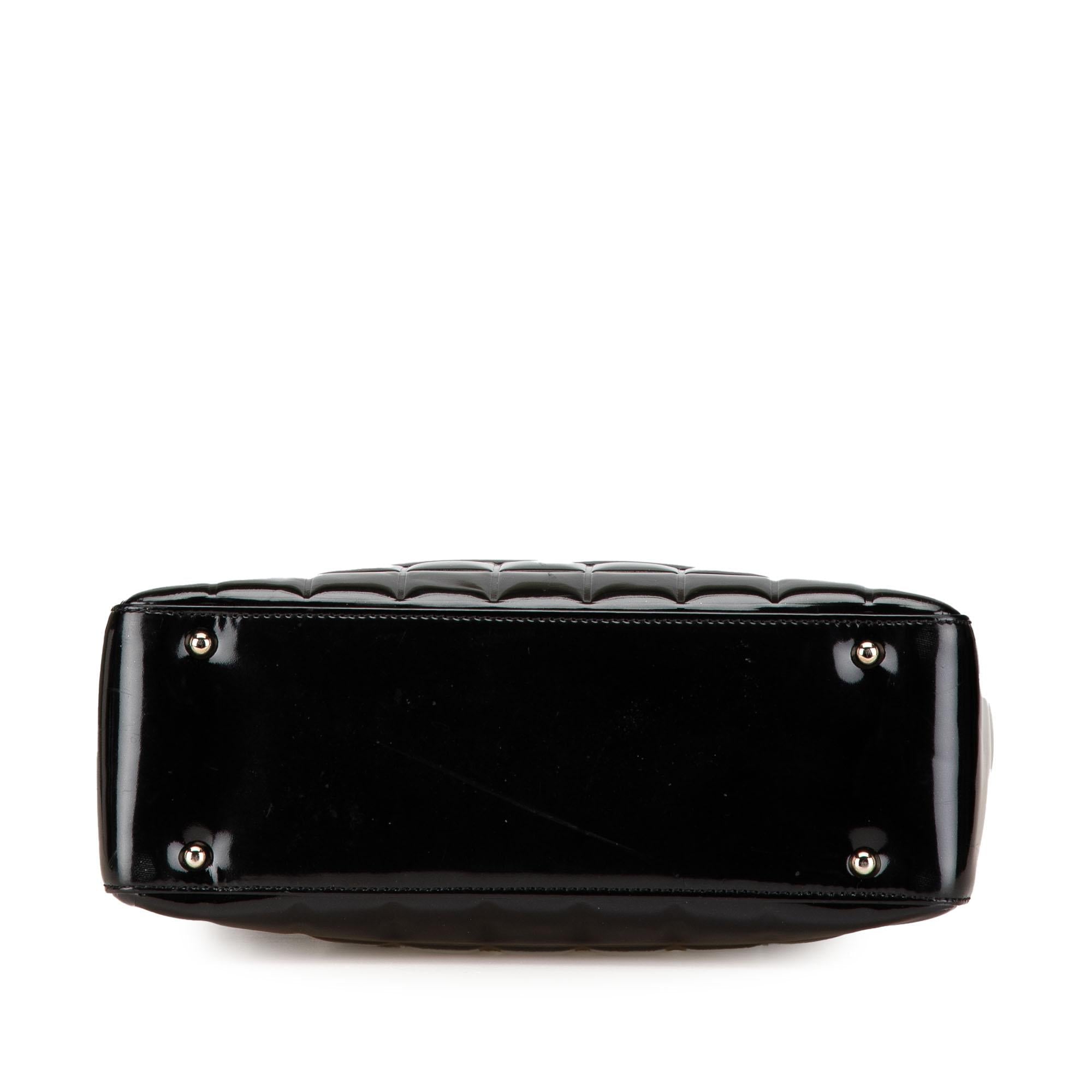 Chanel Chocolate Bar Patent Shoulder Bag