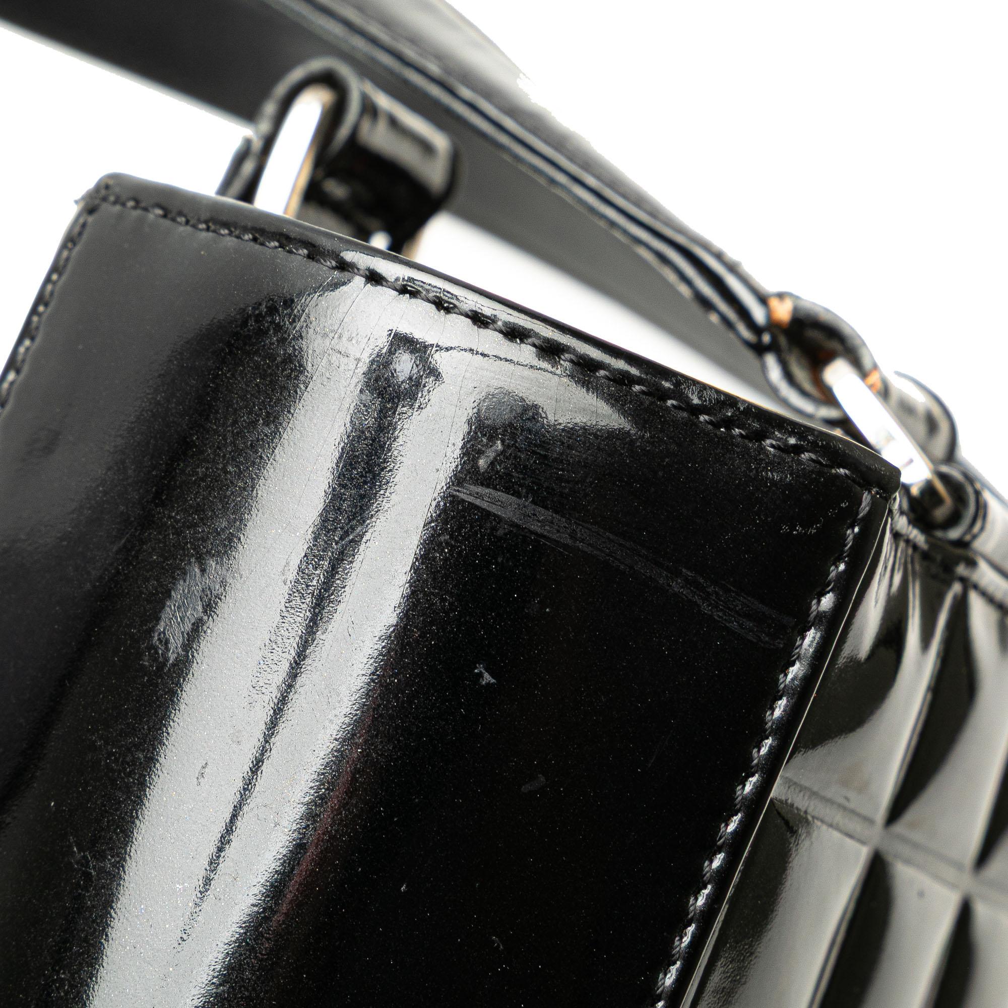 Chanel Chocolate Bar Patent Shoulder Bag