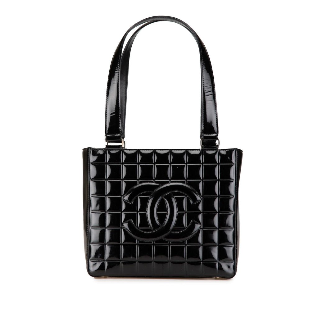 Chanel Chocolate Bar Patent Shoulder Bag