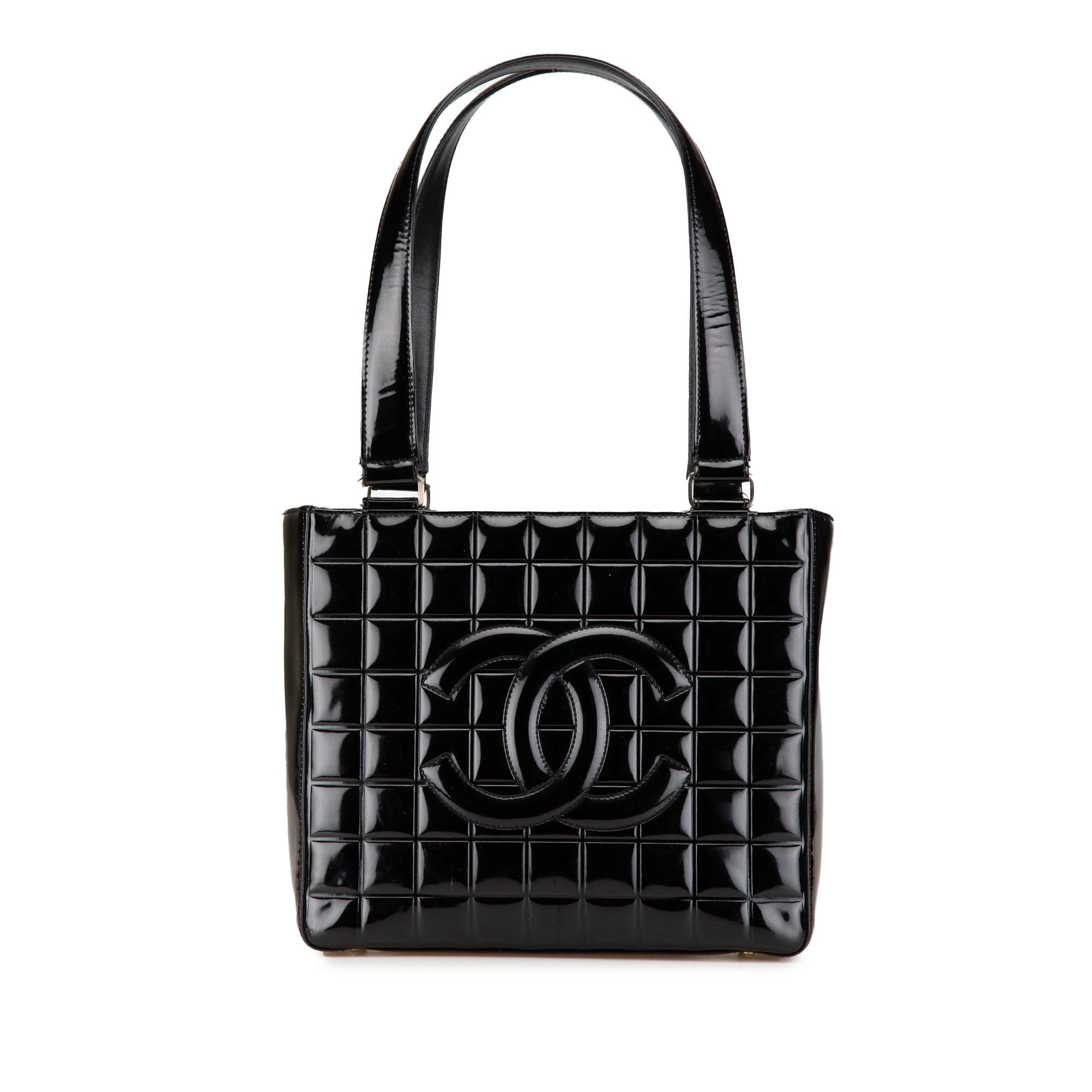 Chanel Chocolate Bar Patent Shoulder Bag