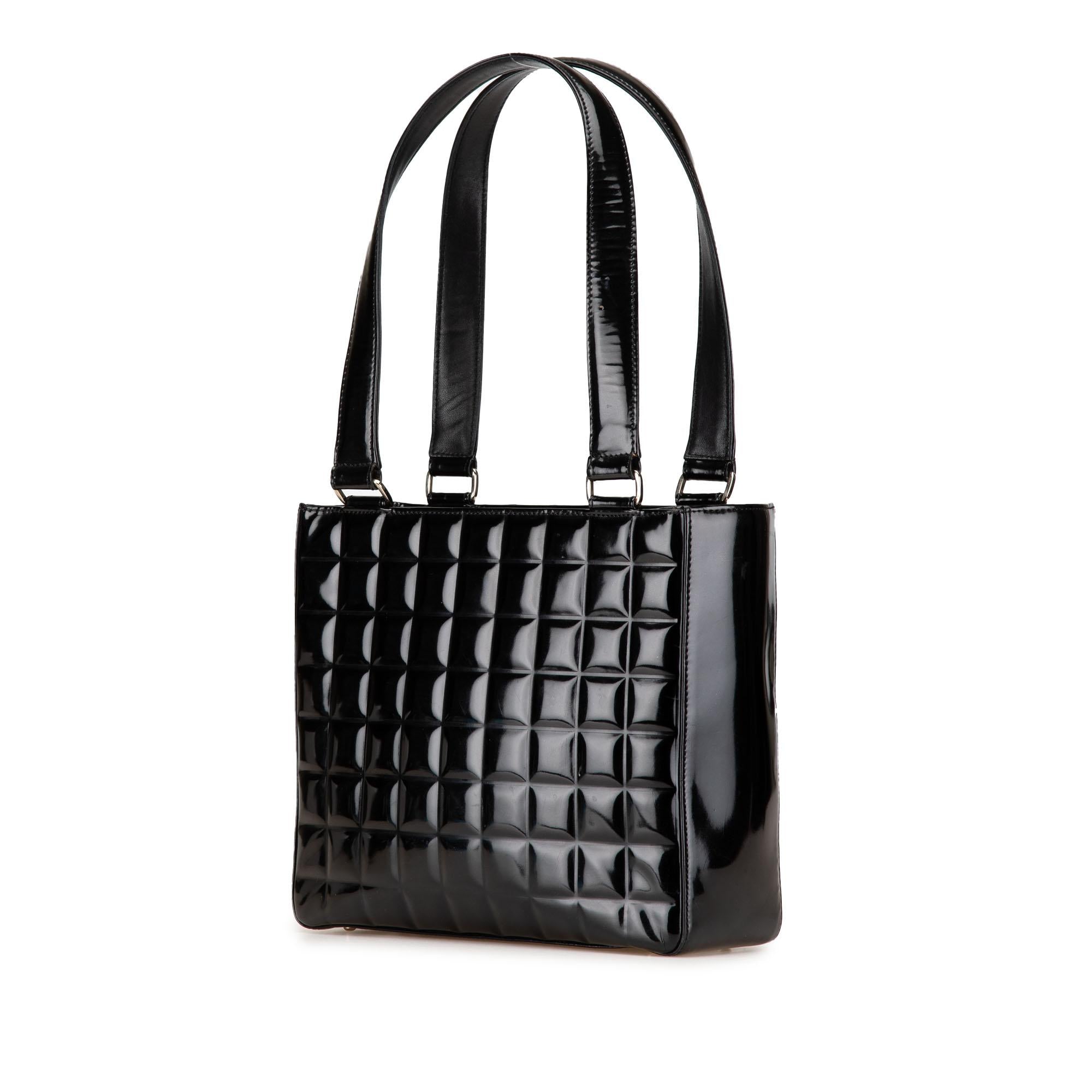 Chanel Chocolate Bar Patent Shoulder Bag