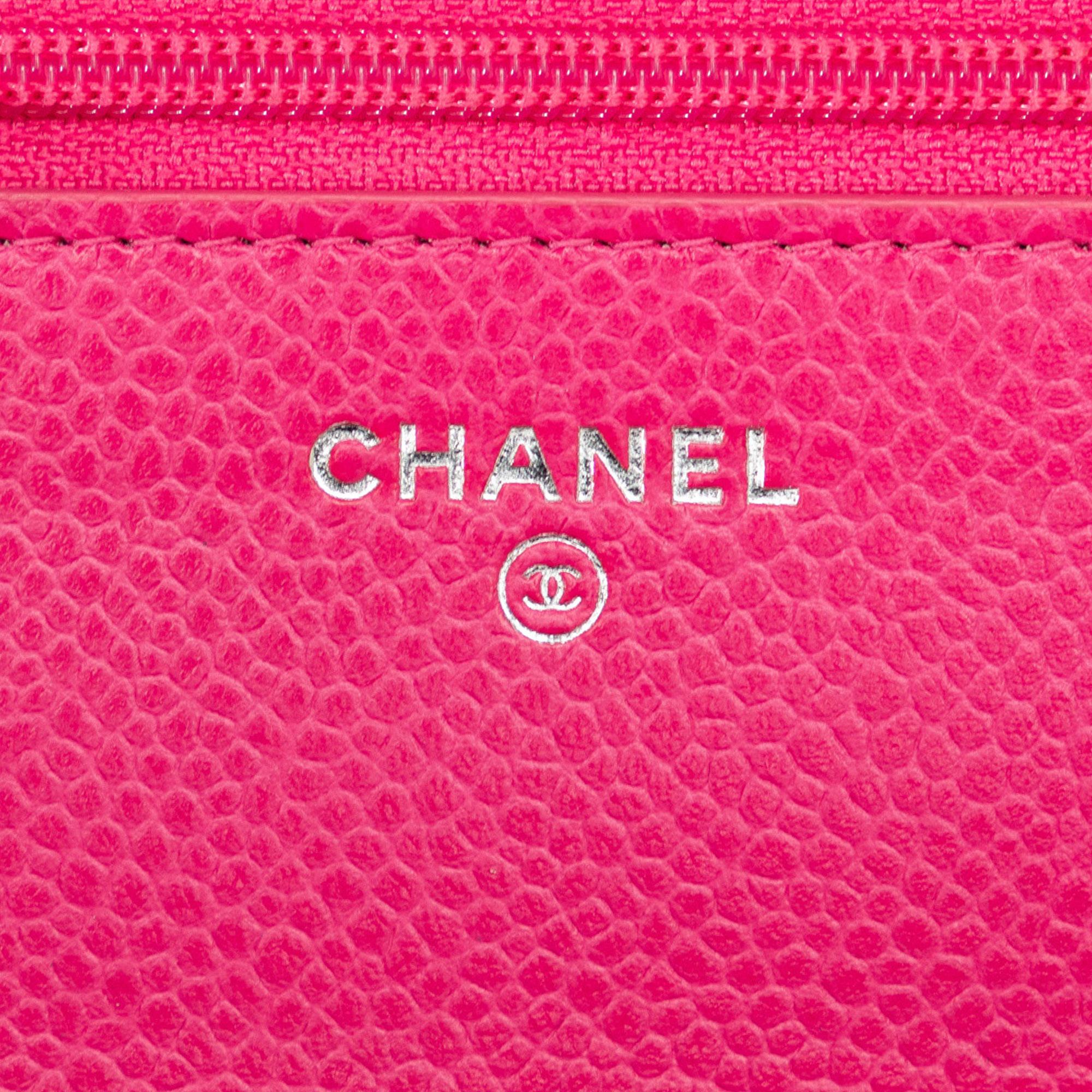 Chanel Classic Caviar Wallet On Chain (SHG-A43QeZ)