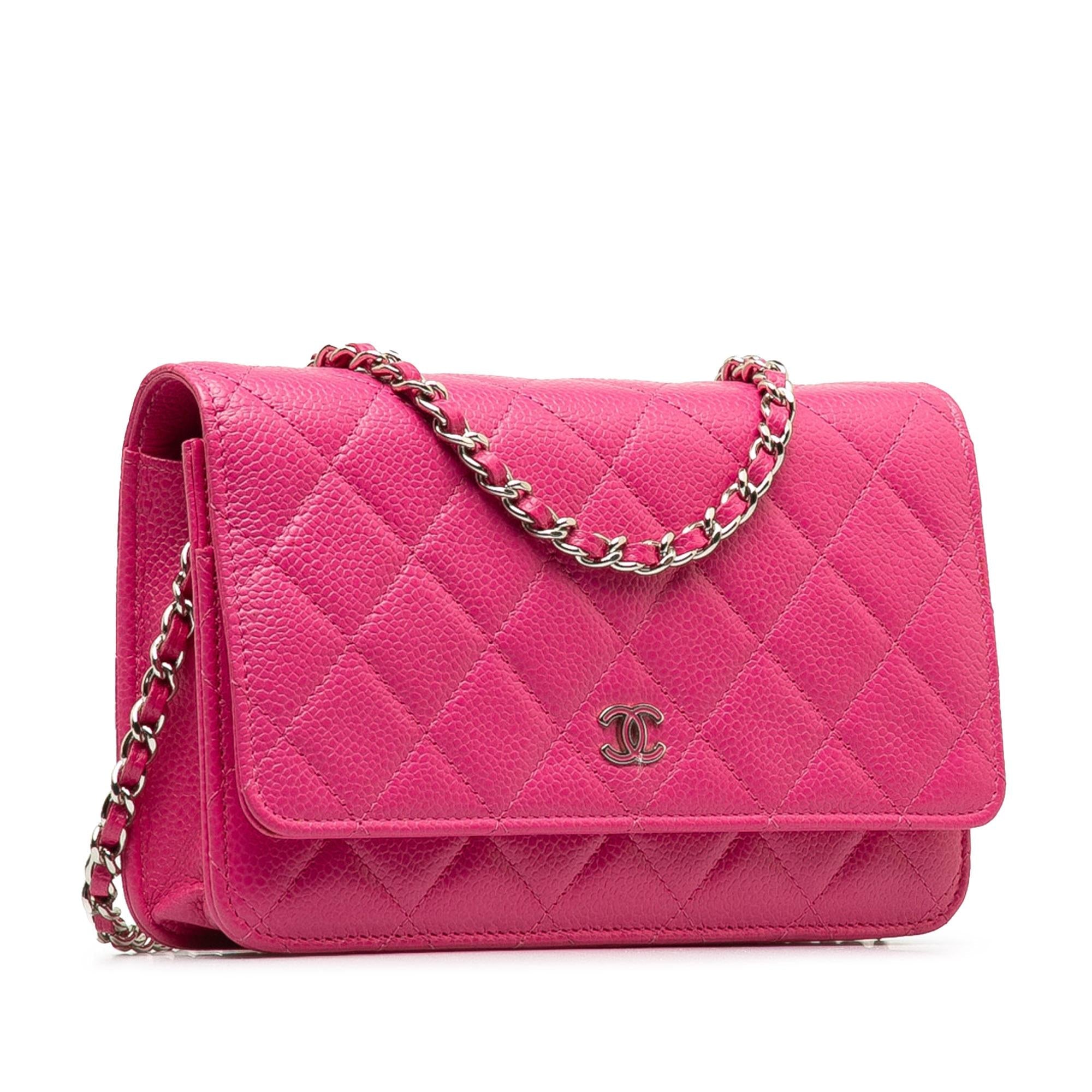 Chanel Classic Caviar Wallet On Chain (SHG-A43QeZ)