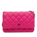 Chanel Classic Caviar Wallet On Chain