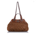 Chanel Classic In the Mix Lambskin Leather Satchel (SHG-22768)