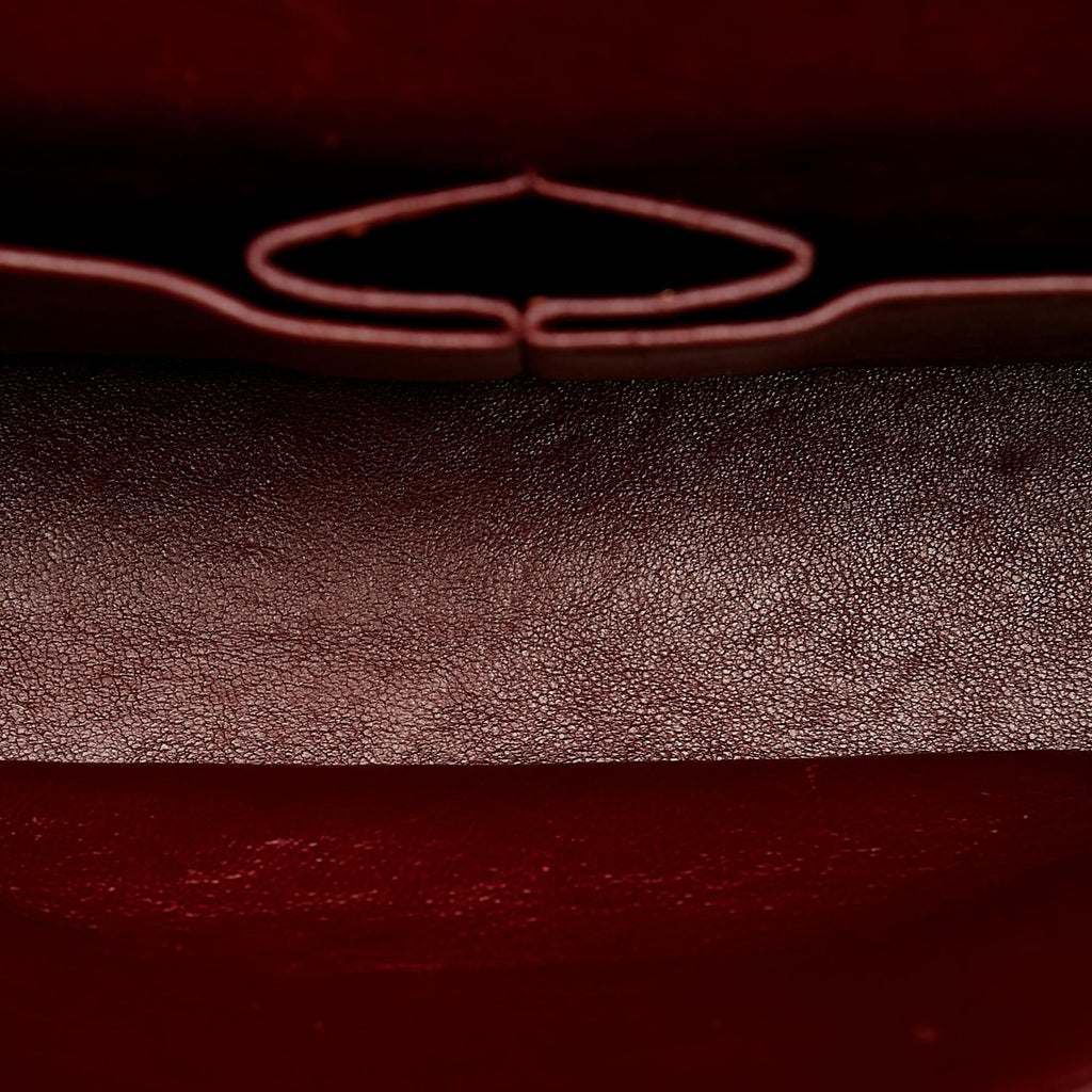 Chanel Classic Lambskin Leather Double Flap Bag (SHG-34550)