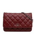 Chanel Classic Lambskin Wallet on Chain (SHG-CGrxCN)