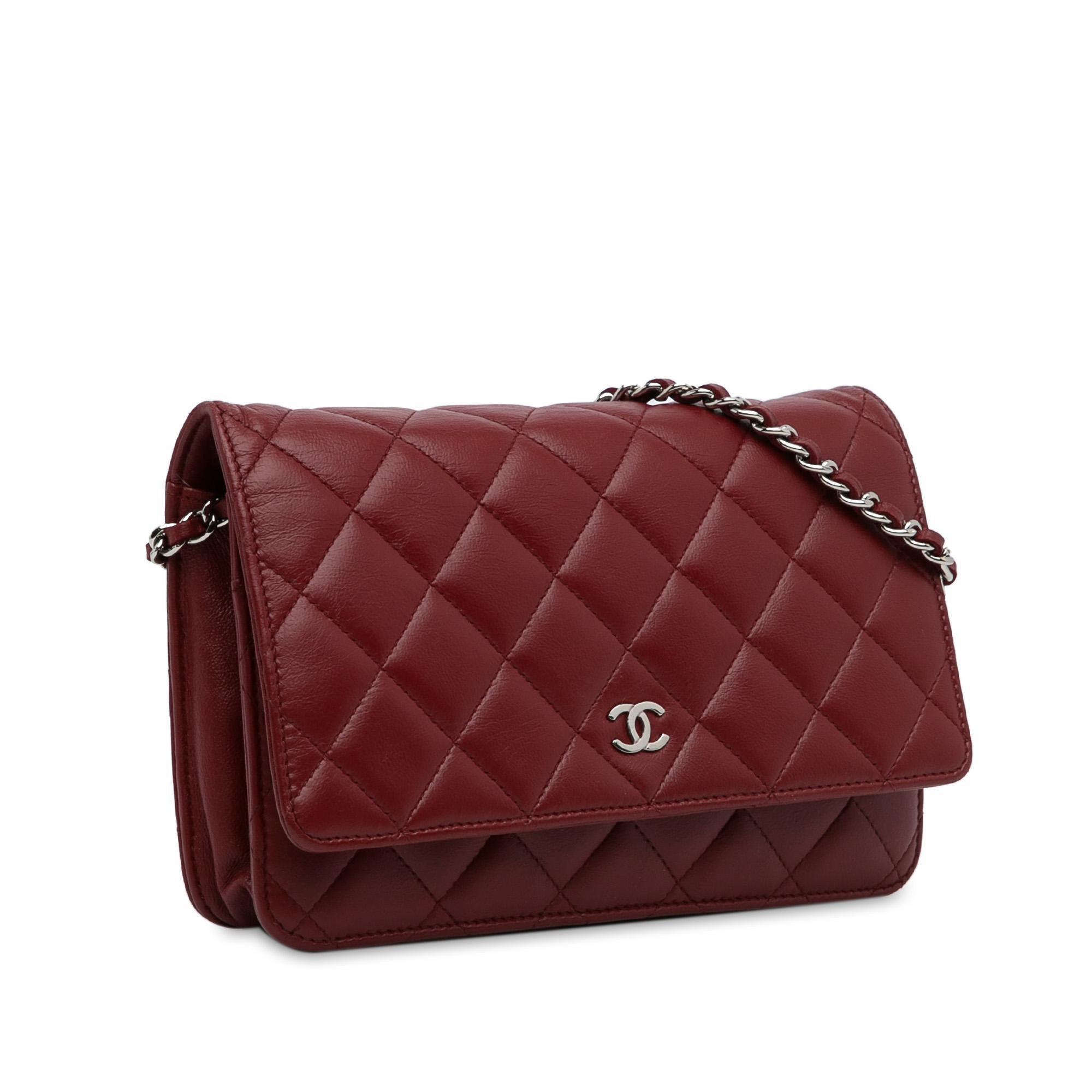 Chanel Classic Lambskin Wallet on Chain (SHG-CGrxCN)