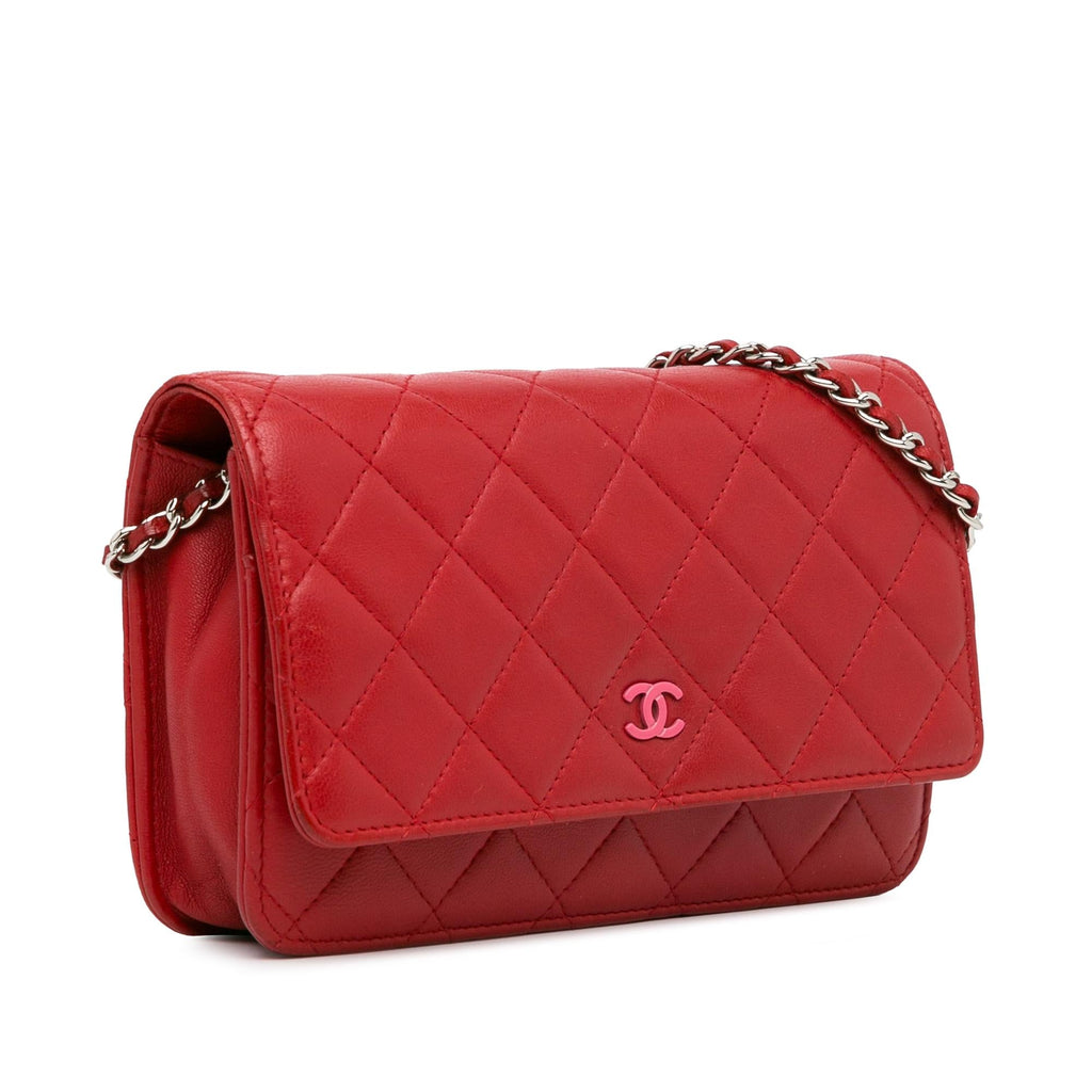 Chanel Classic Lambskin Wallet on Chain (SHG-lnfadS)