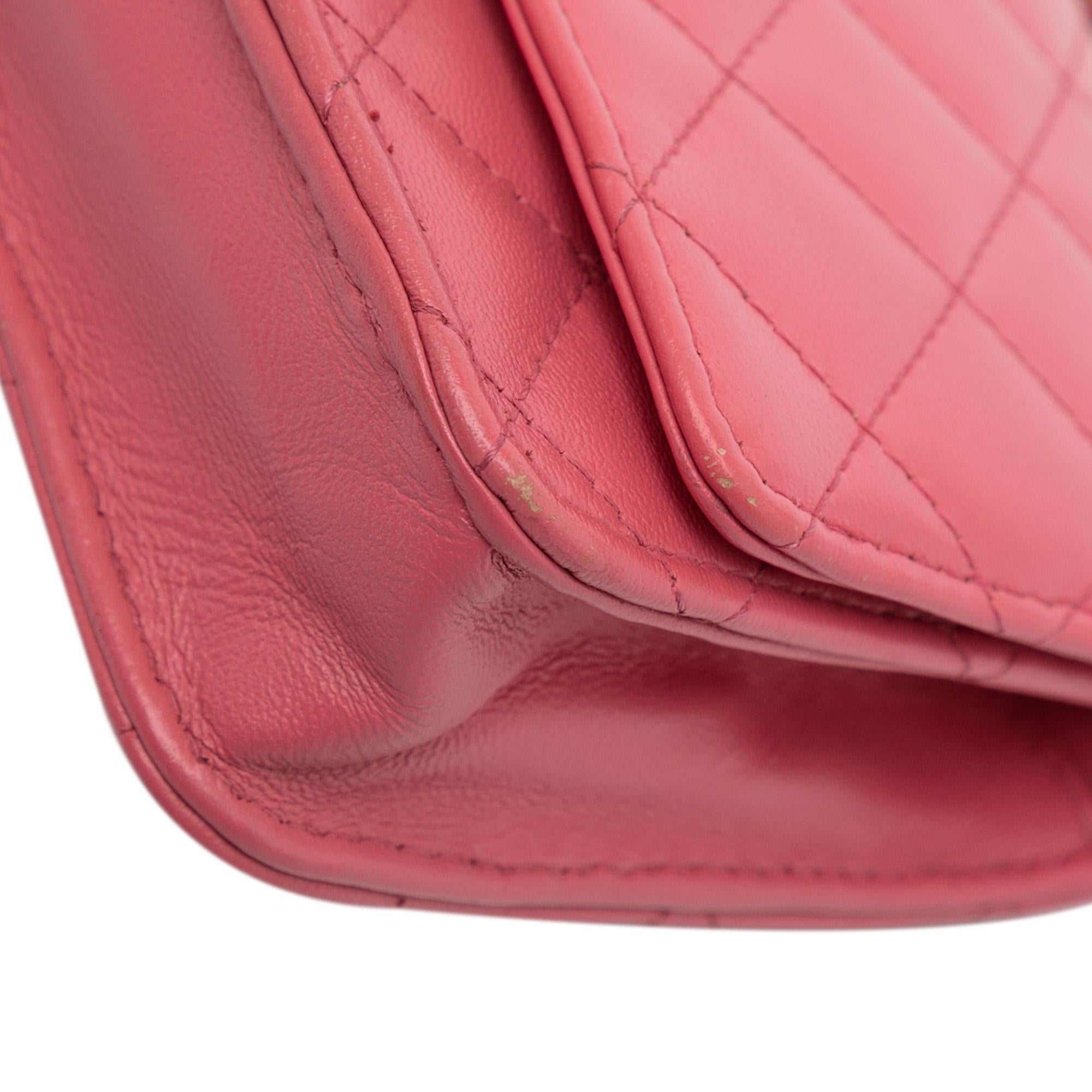 Chanel Classic Lambskin Wallet on Chain (SHG-3Welw5)