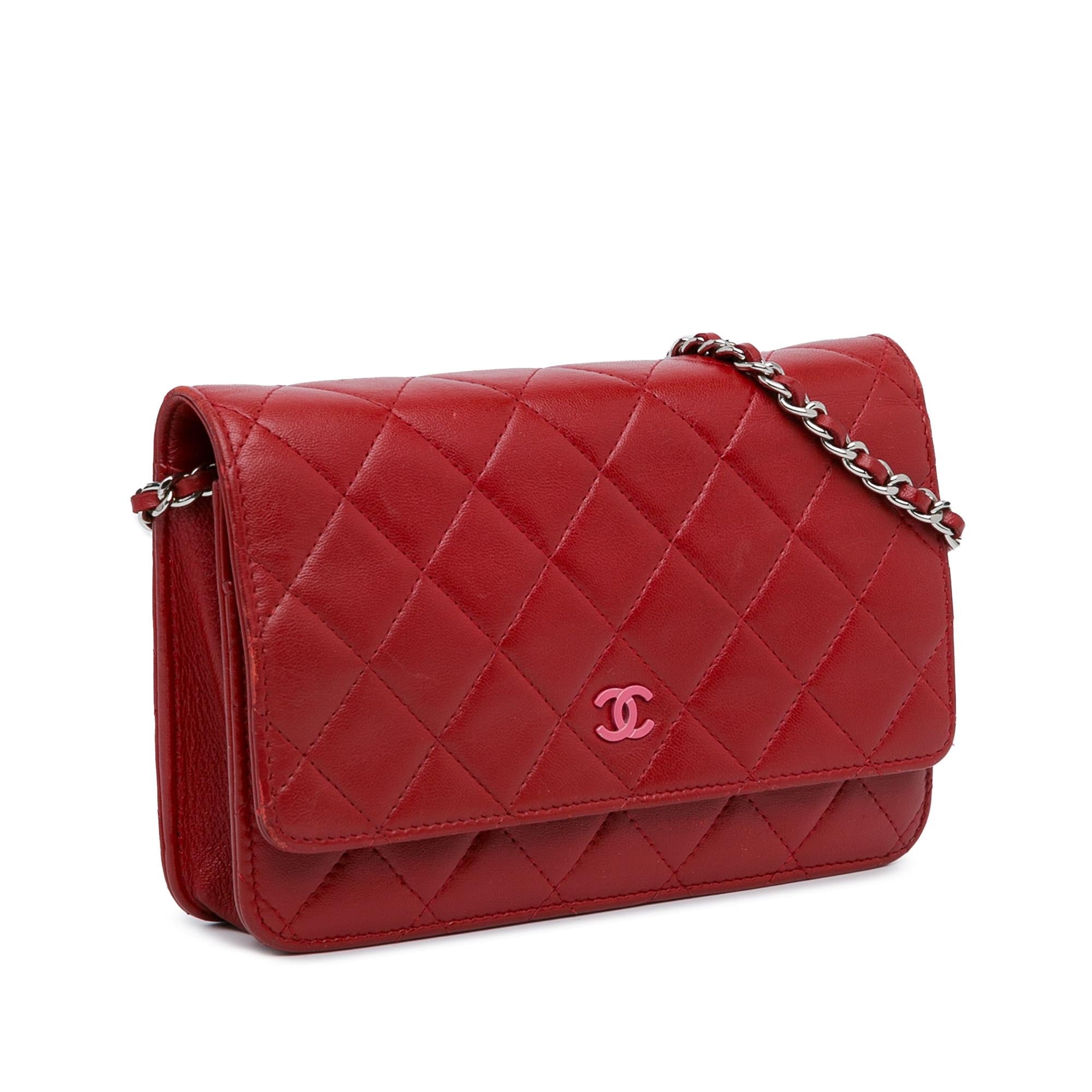 Chanel Classic Lambskin Wallet on Chain (SHG-3xoqhY)
