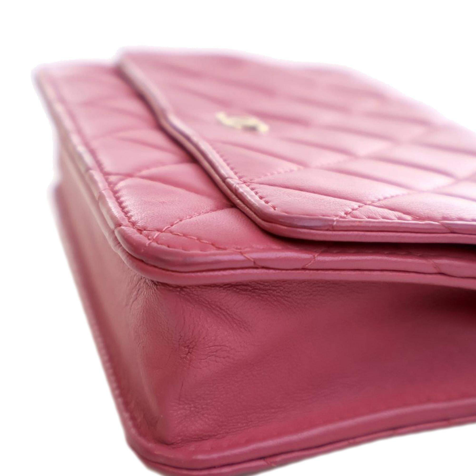 Chanel Classic Lambskin Wallet on Chain