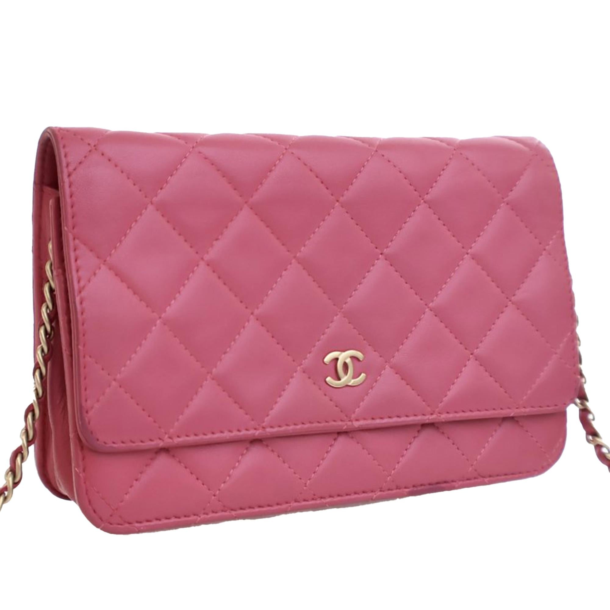 Chanel Classic Lambskin Wallet on Chain