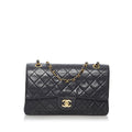 Chanel Classic Medium Lambskin Double Flap Bag (SHG-30669)
