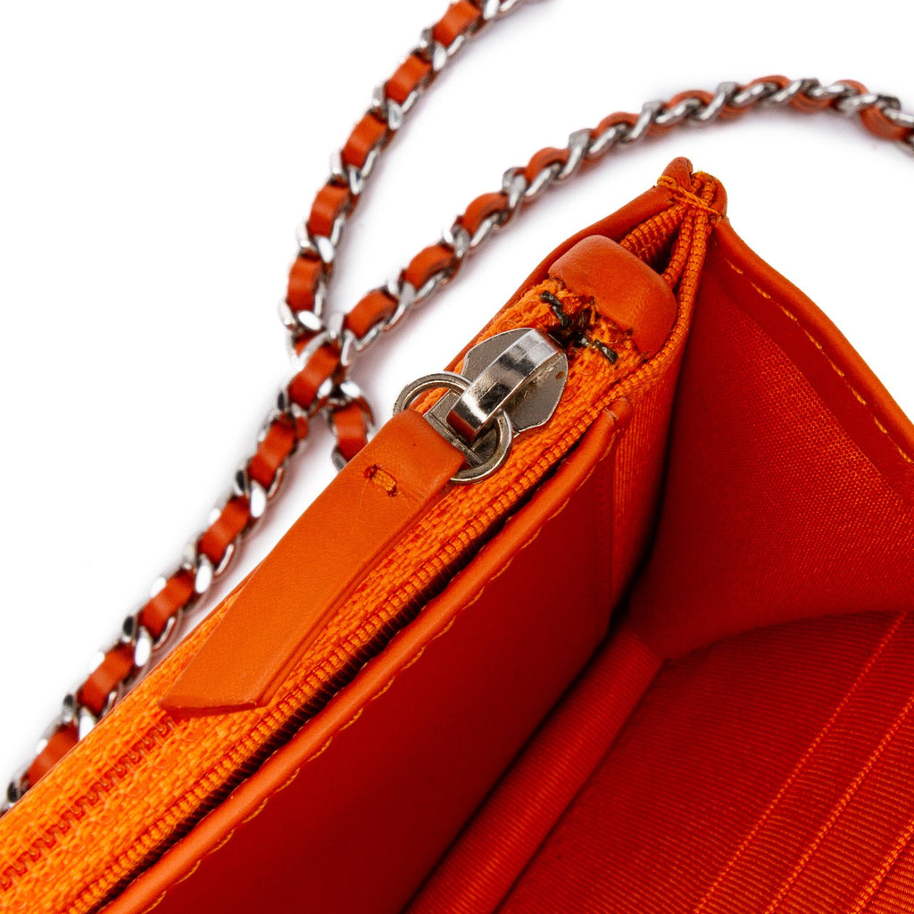 Chanel Classic Patent Wallet On Chain