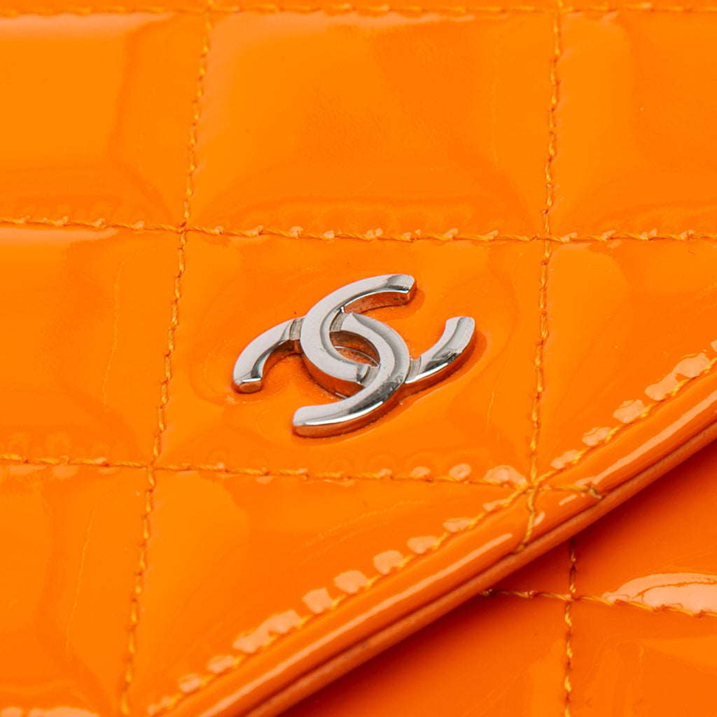 Chanel Classic Patent Wallet On Chain