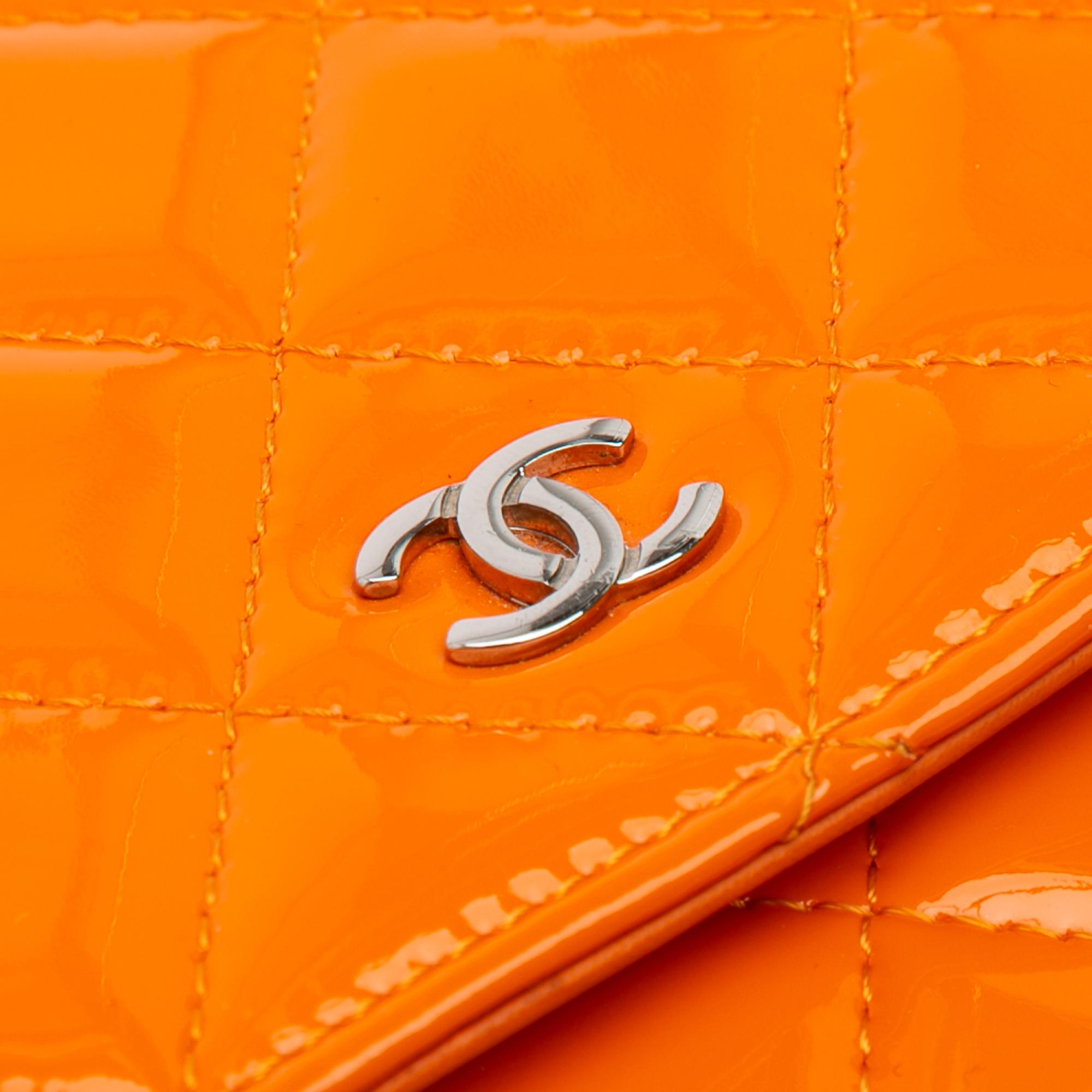 Chanel Classic Patent Wallet On Chain