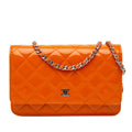 Chanel Classic Patent Wallet On Chain