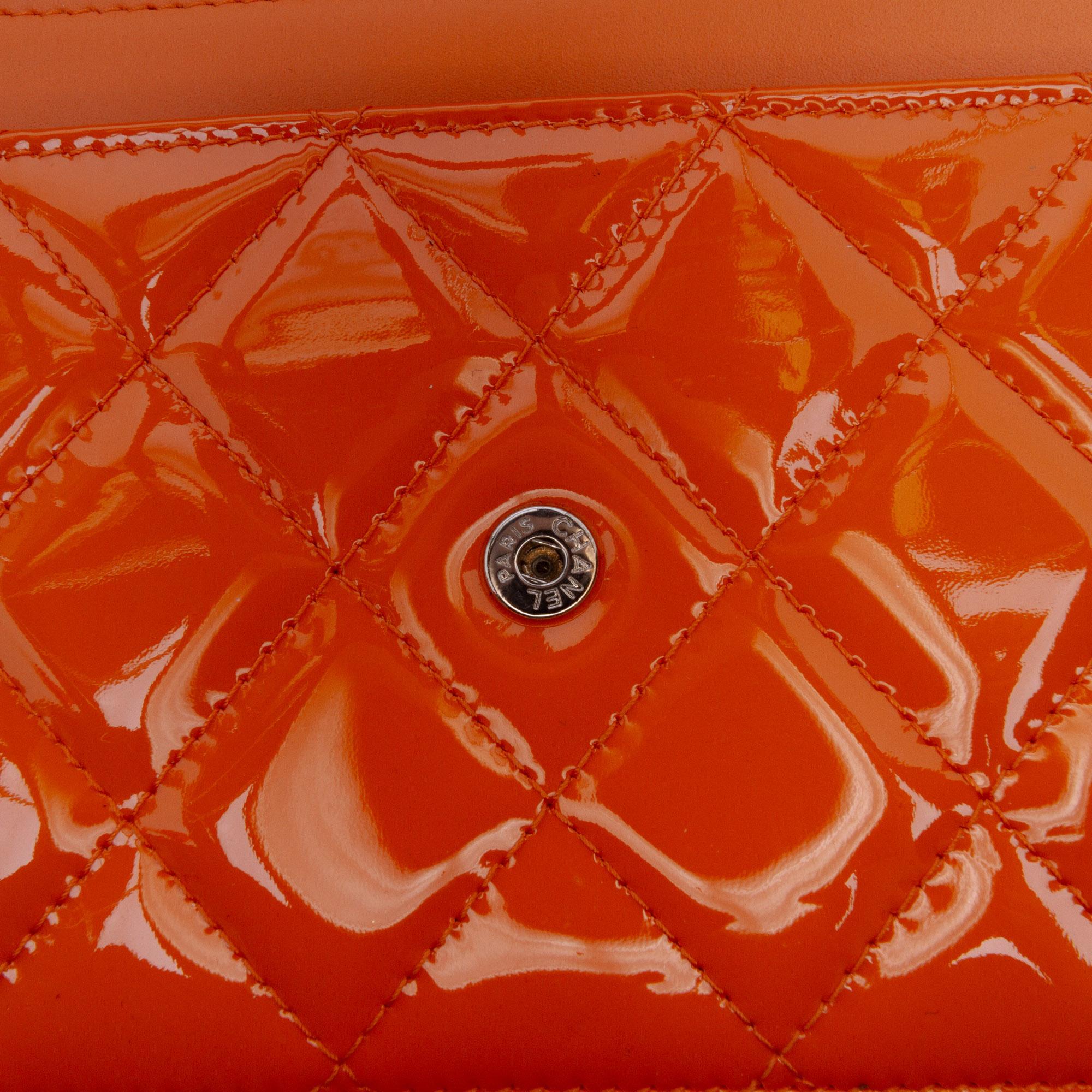 Chanel Classic Patent Wallet On Chain
