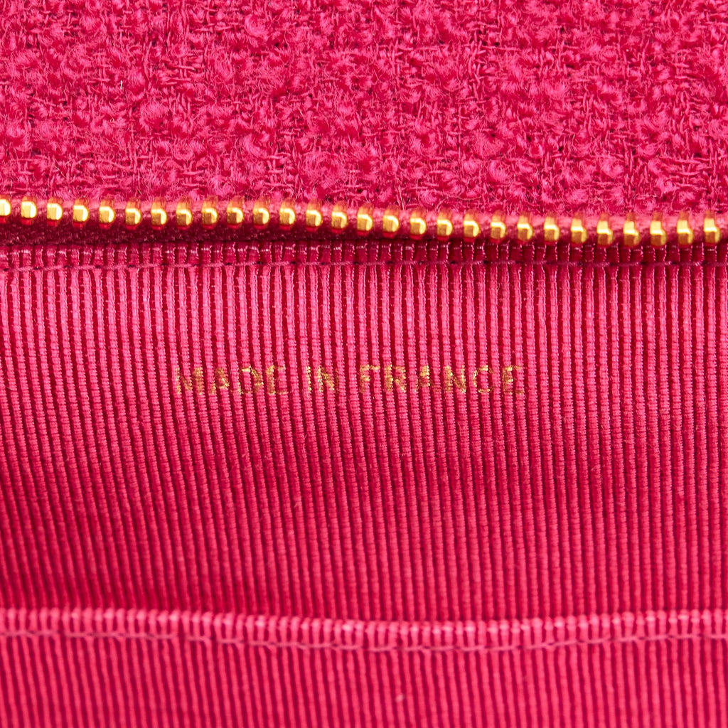 Chanel Classic Tweed Flap Bag (SHG-33623)