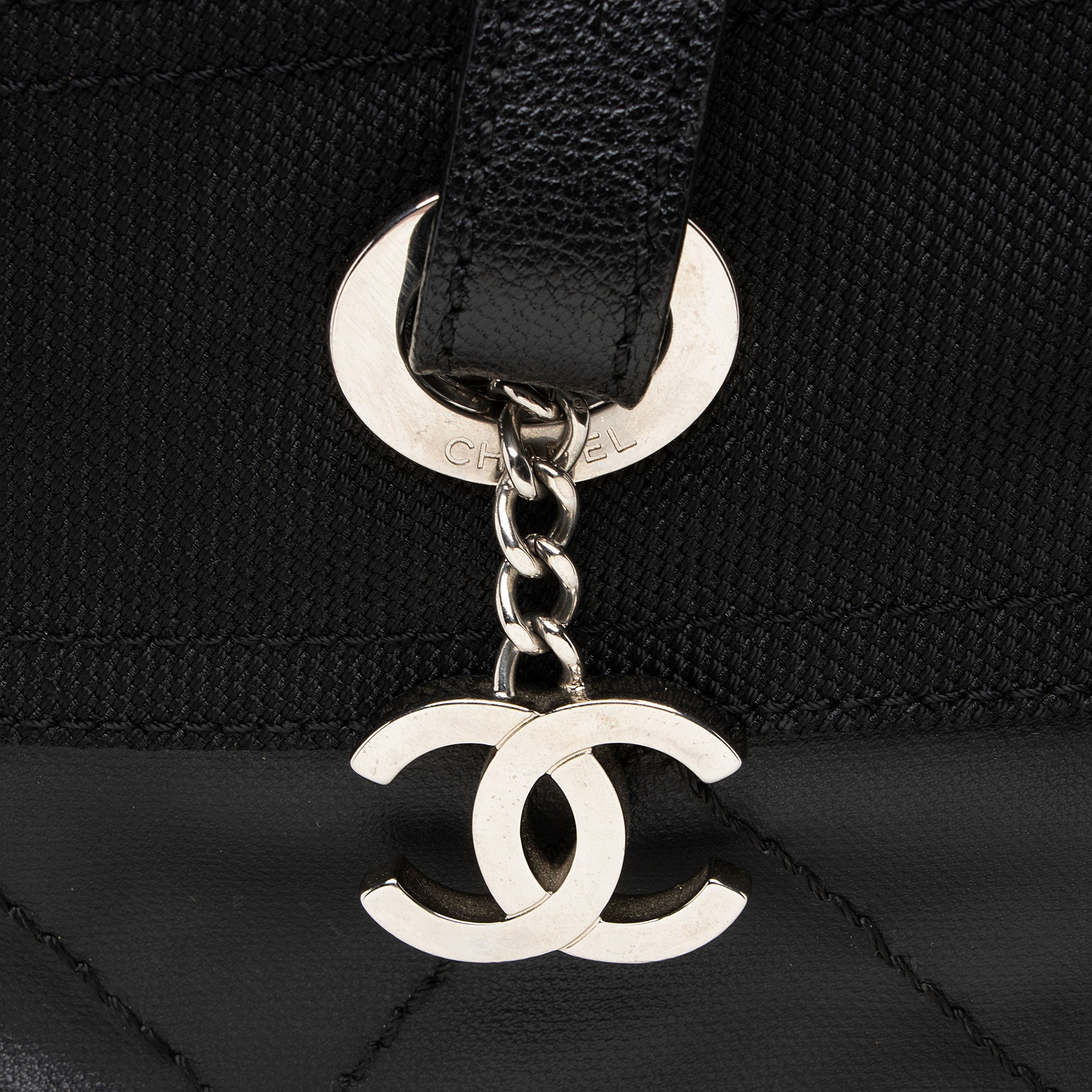 Chanel Coated Canvas Biarritz Tote