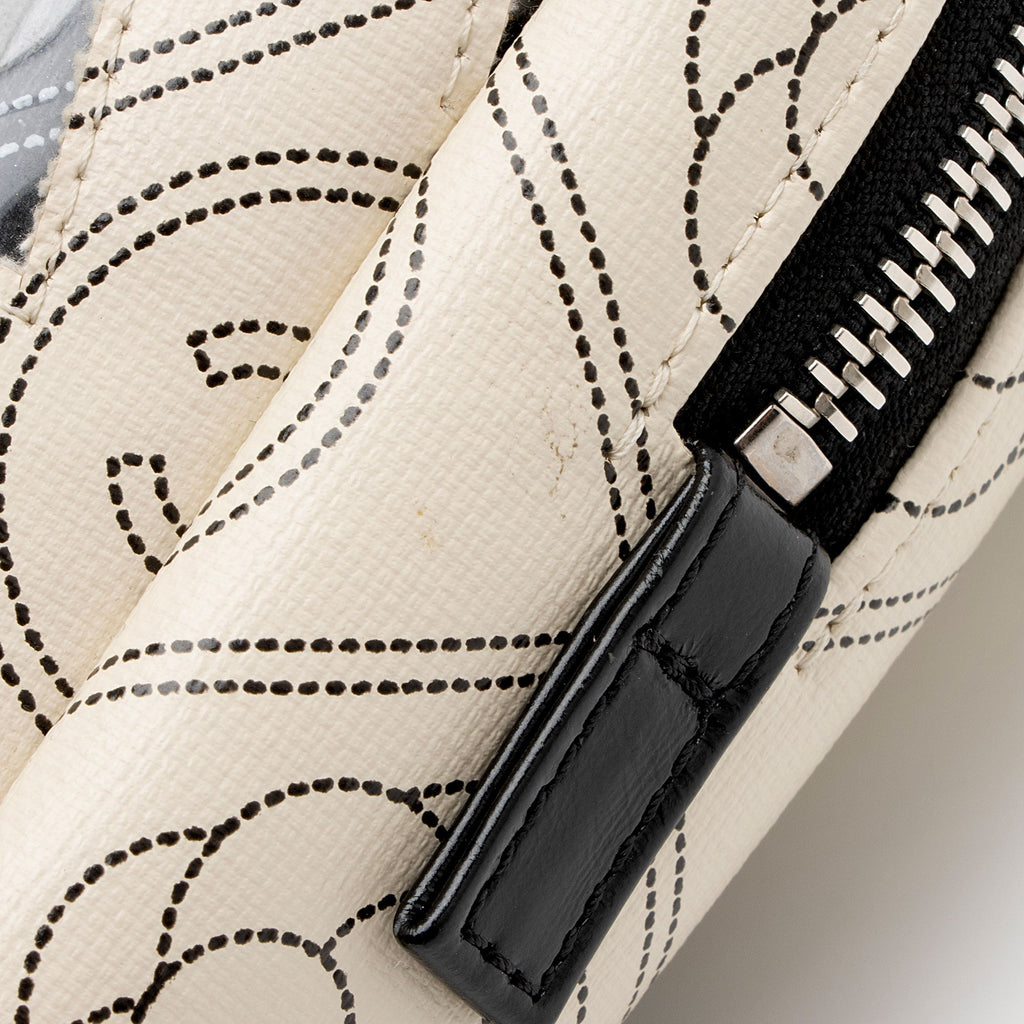 Chanel Coated Canvas Camellia Camera Bag