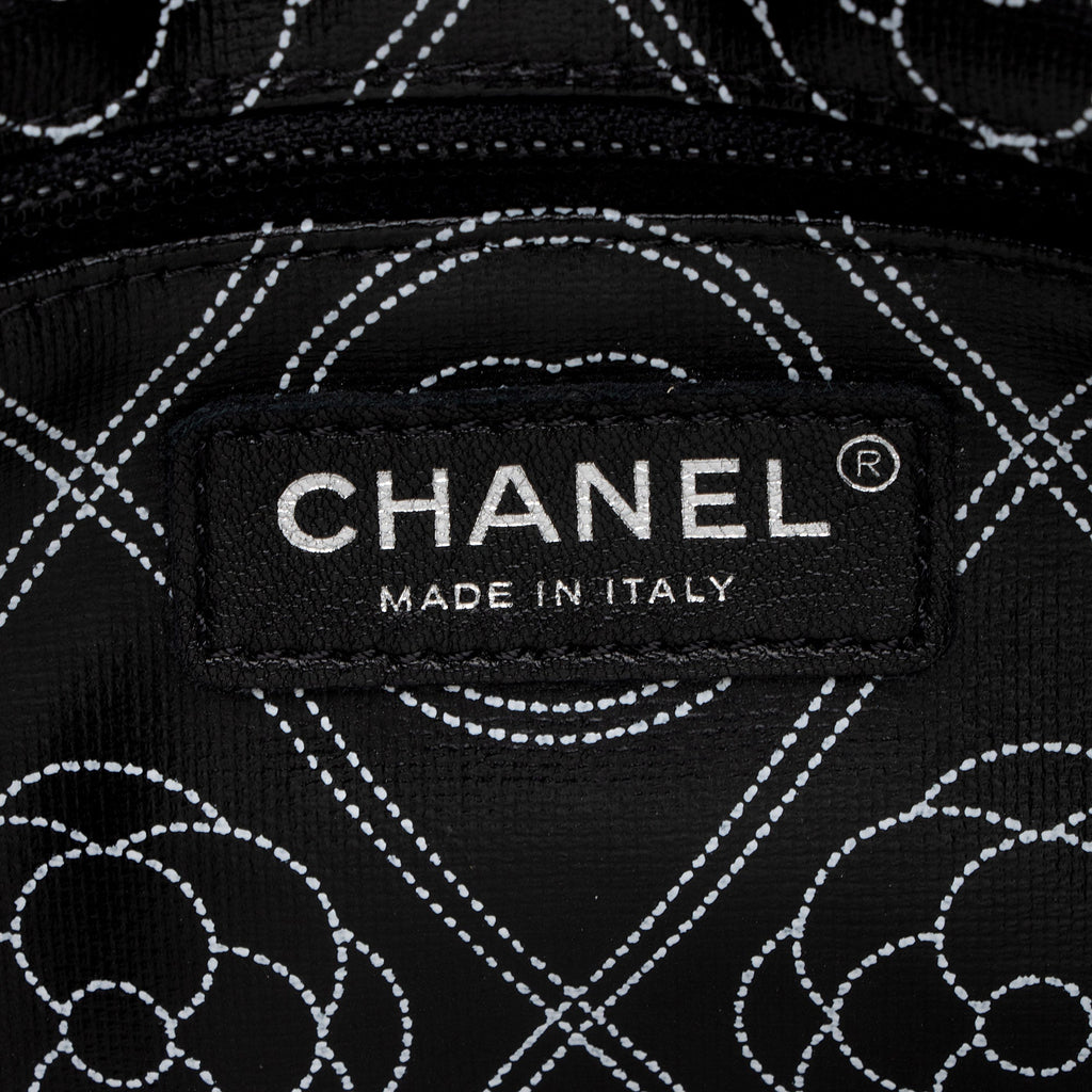 Chanel Coated Canvas Camellia Camera Bag
