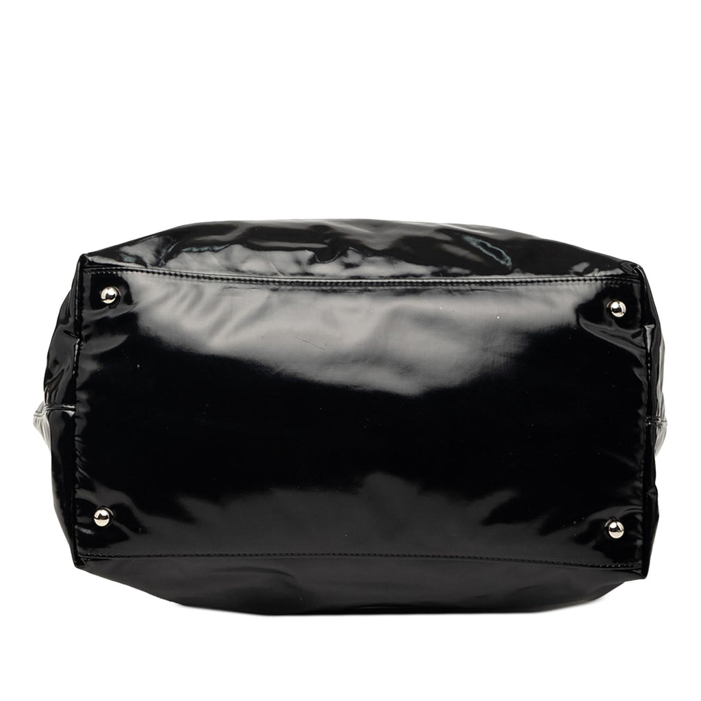 Chanel Coated Canvas La Pausa Bay Shopping Satchel