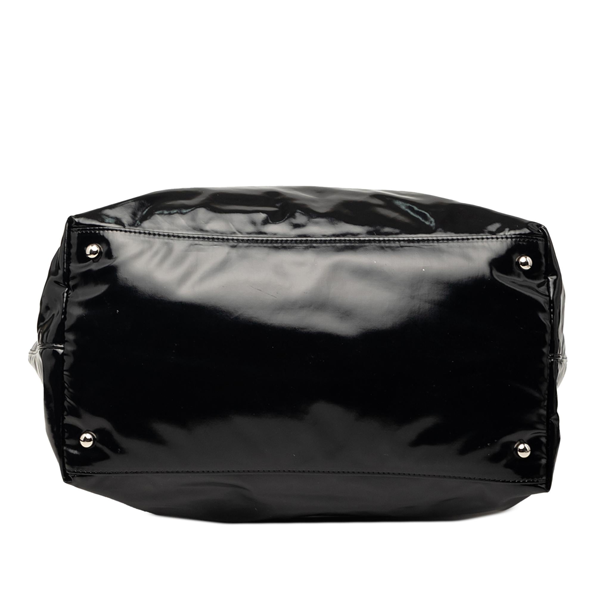 Chanel Coated Canvas La Pausa Bay Shopping Satchel