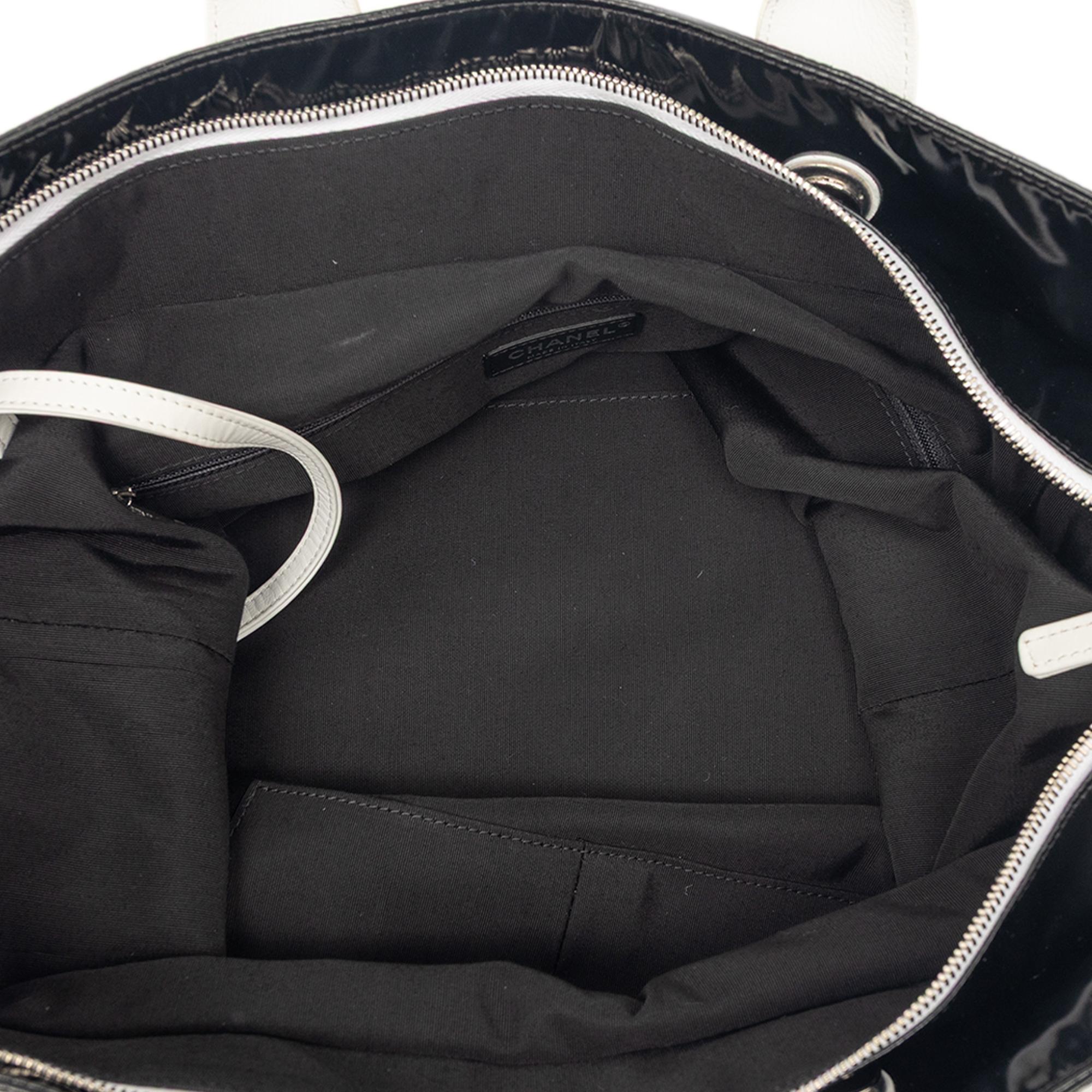 Chanel Coated Canvas La Pausa Bay Shopping Satchel