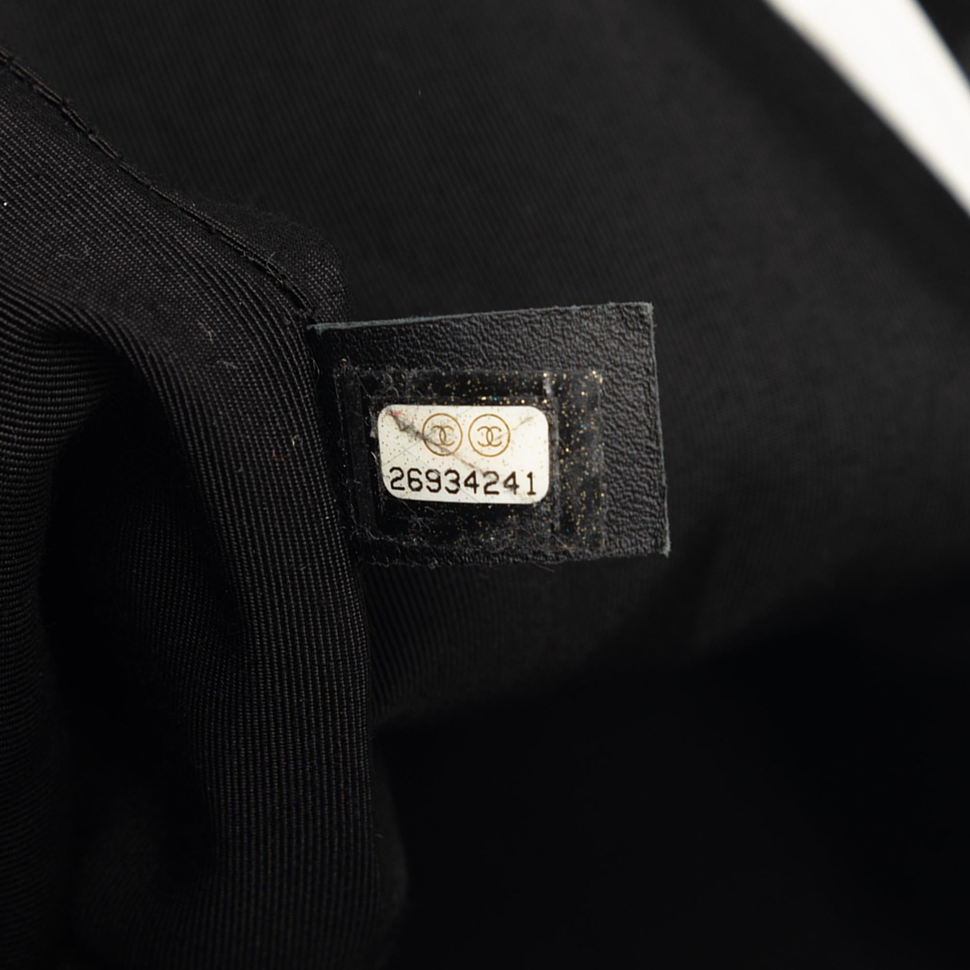 Chanel Coated Canvas La Pausa Bay Shopping Satchel