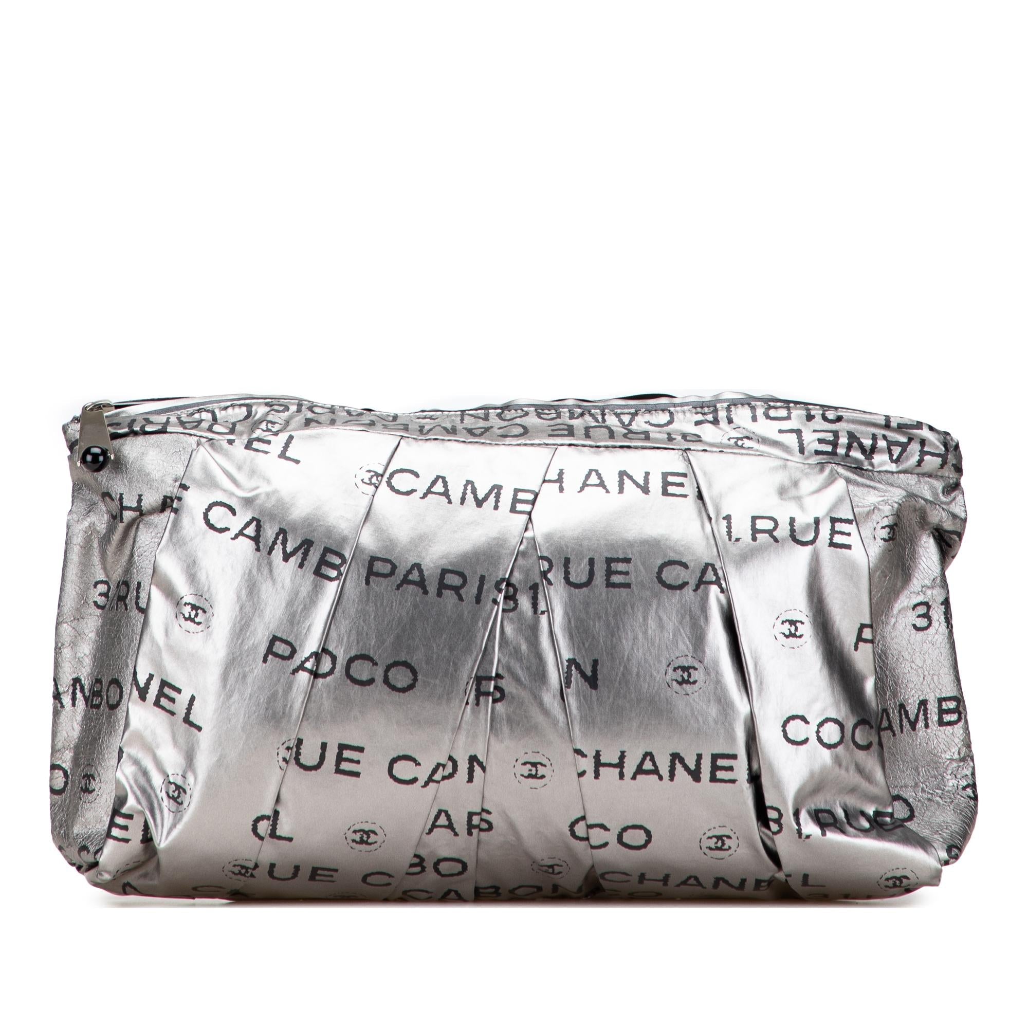 Chanel Coated Canvas Unlimited Clutch