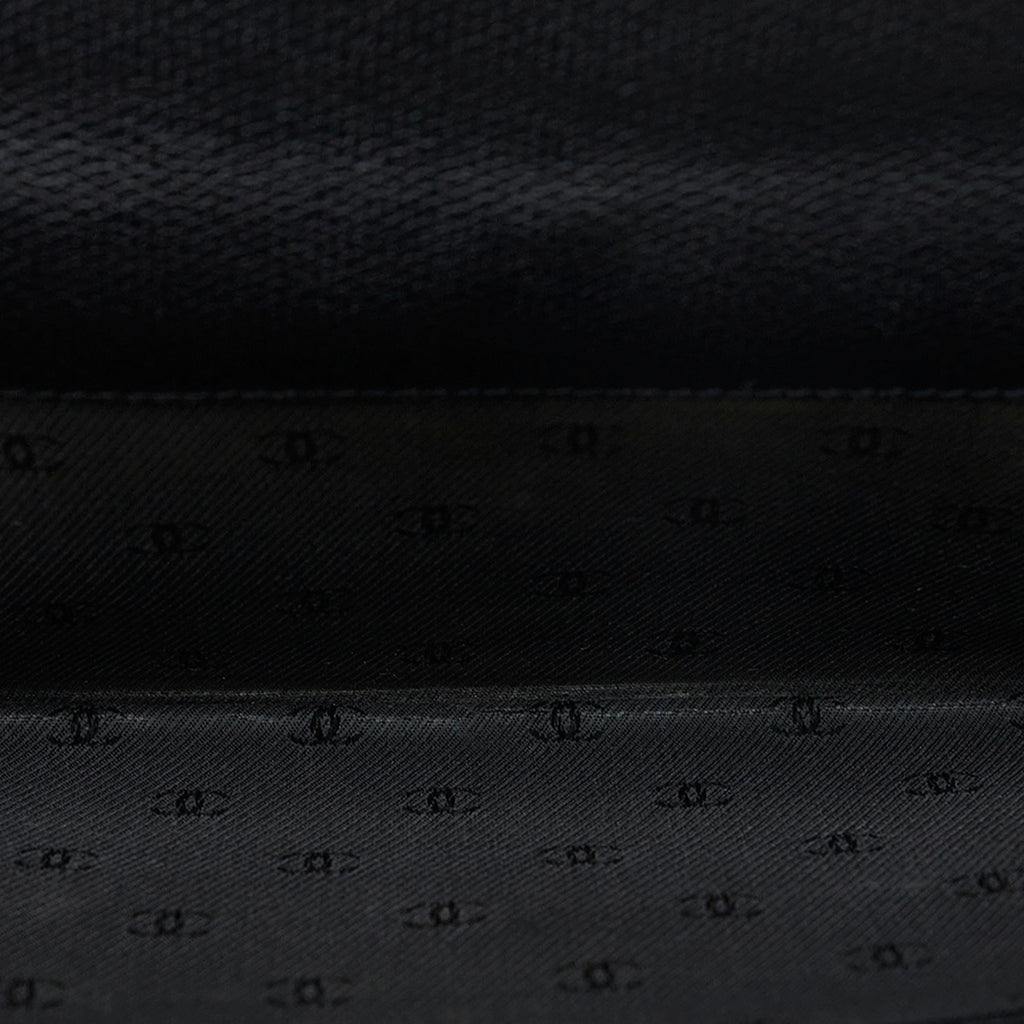 Chanel Coco Button Leather Long Wallet (SHG-Usp4W4)