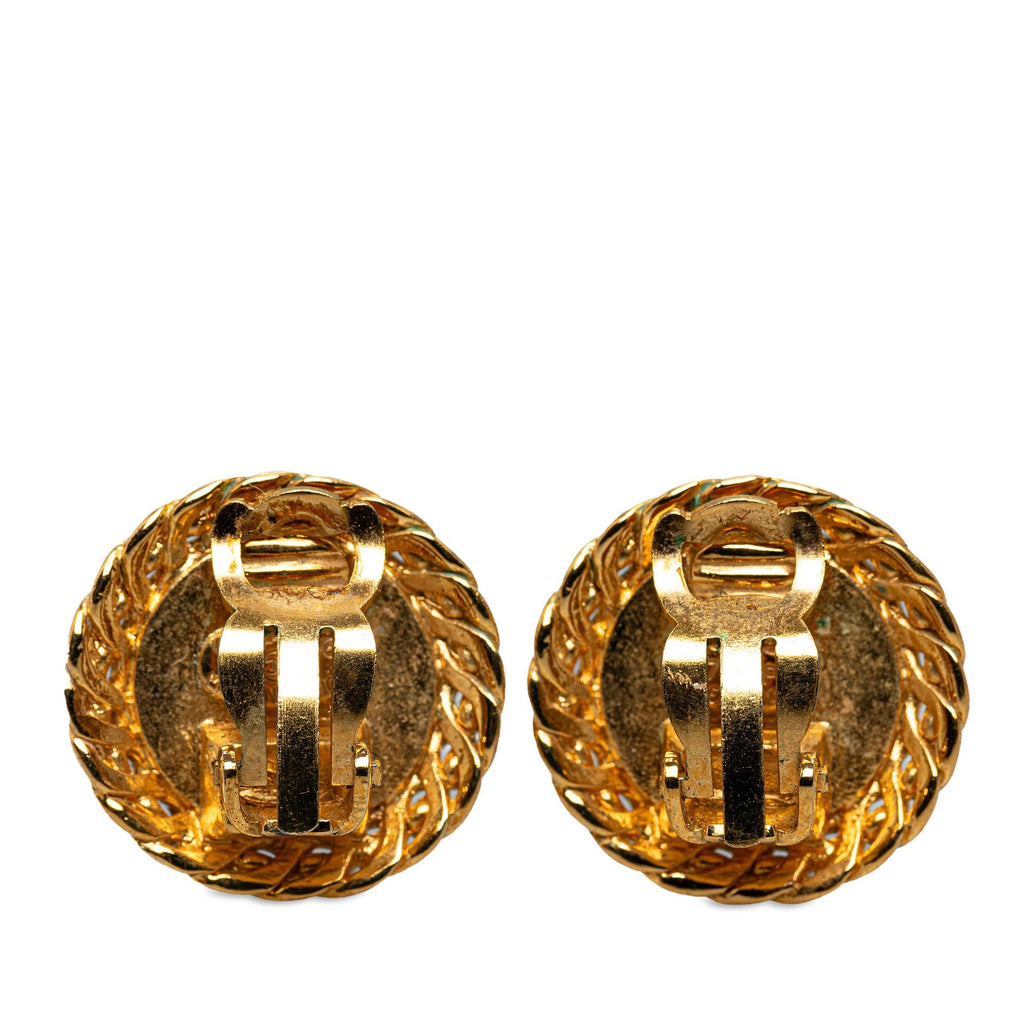 Chanel Coco Clip-On Earrings (SHG-5JHIBL)