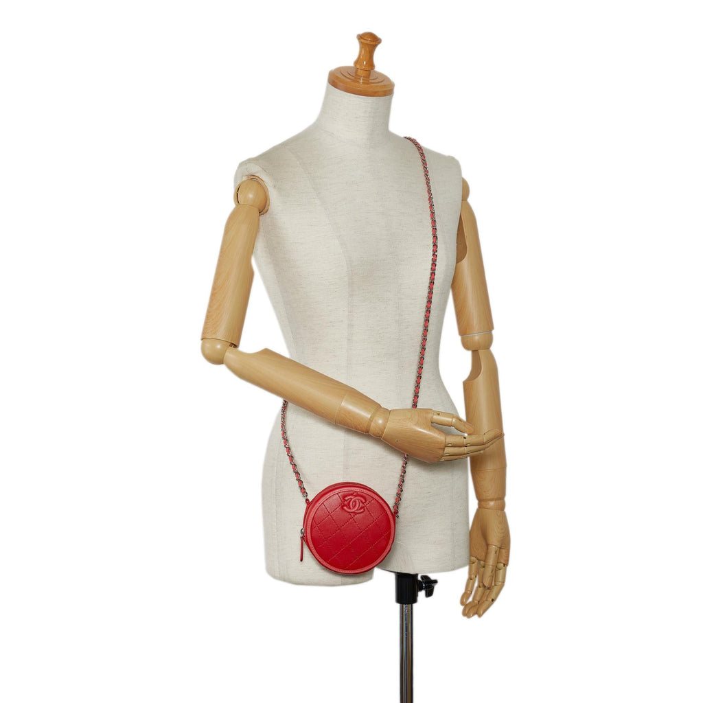 Chanel Color Pop CC Round Crossbody Bag (SHG-nW6Kck)