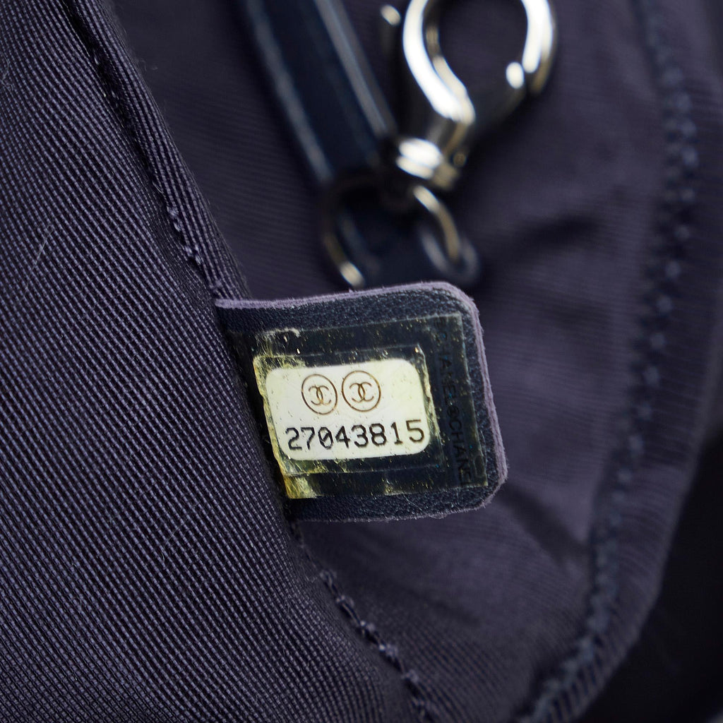 Chanel Cotton Drawstring Bag (SHG-UMw97D)