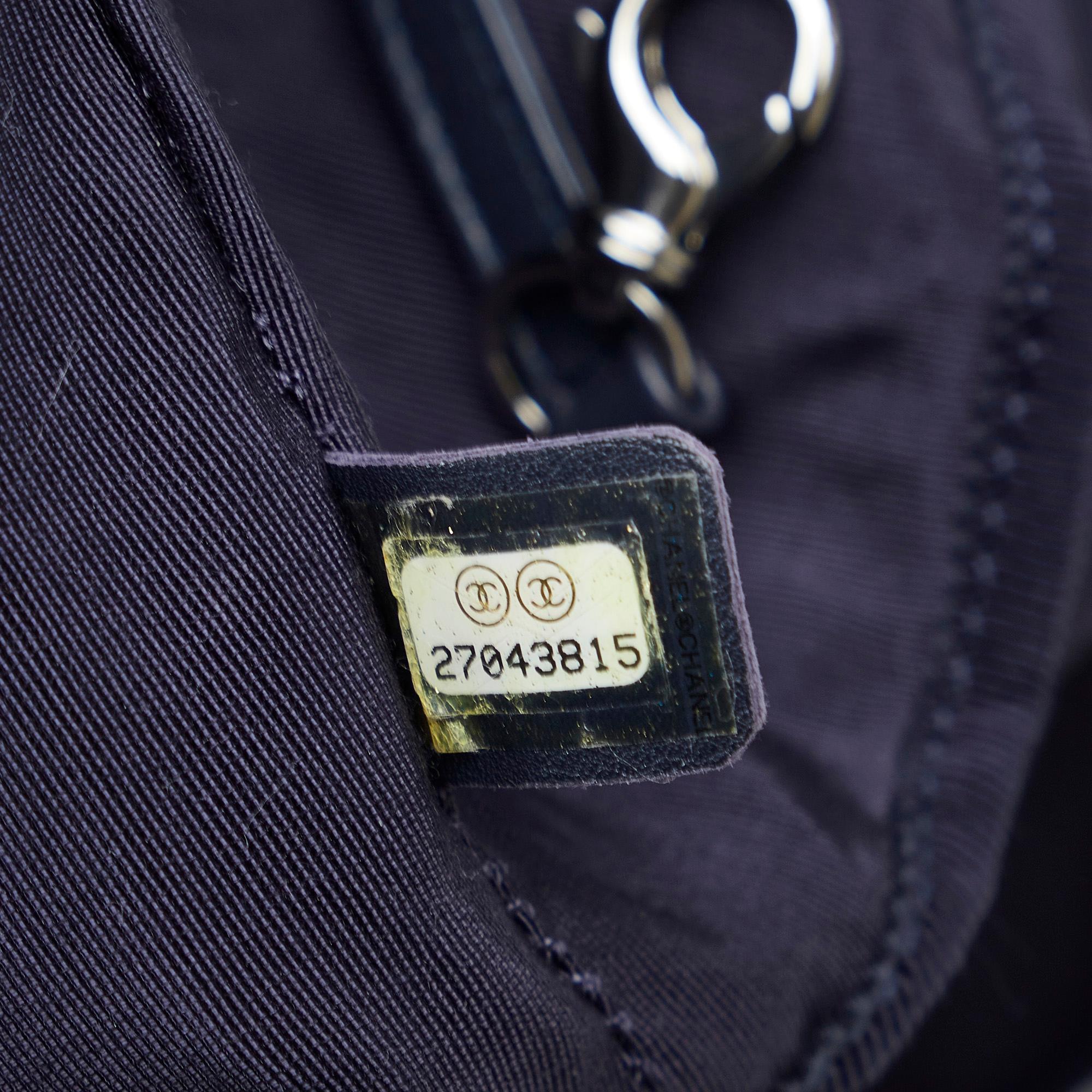Chanel Cotton Drawstring Bag (SHG-UMw97D)
