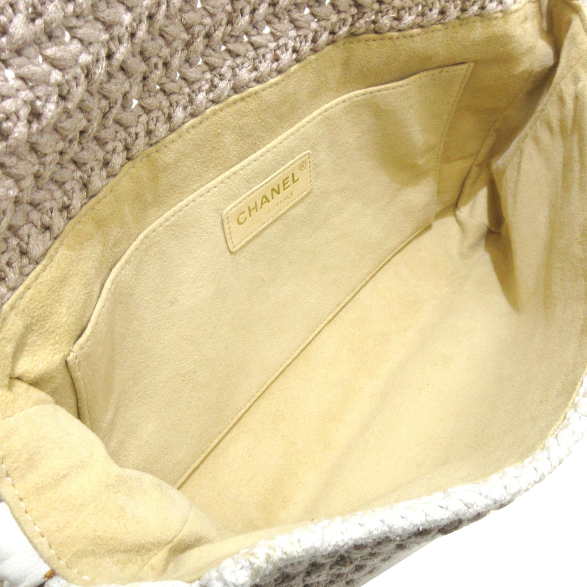 Chanel Crochet Camellia Flap (SHG-zv45xL)