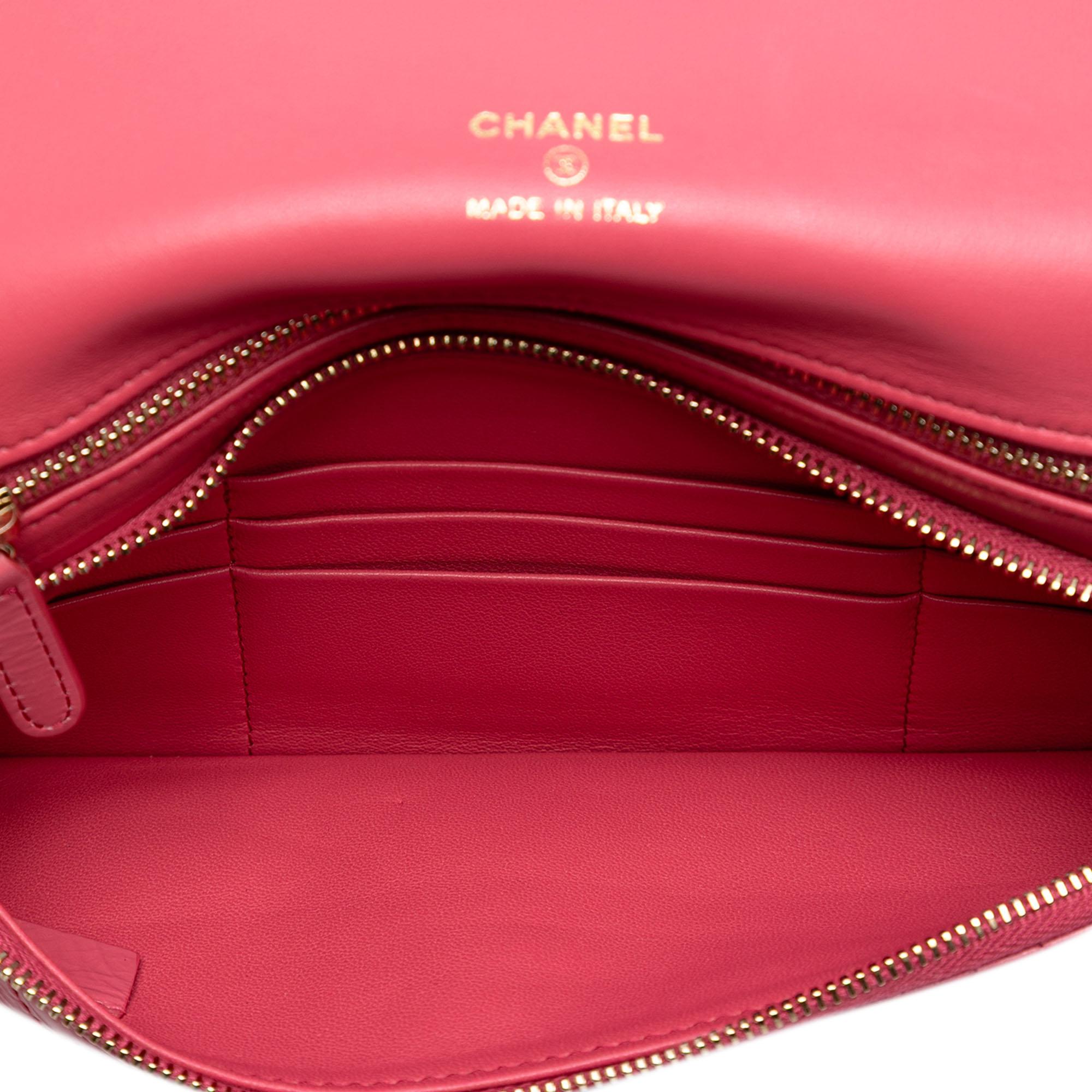 Chanel Crumpled Calfskin 31 Clutch