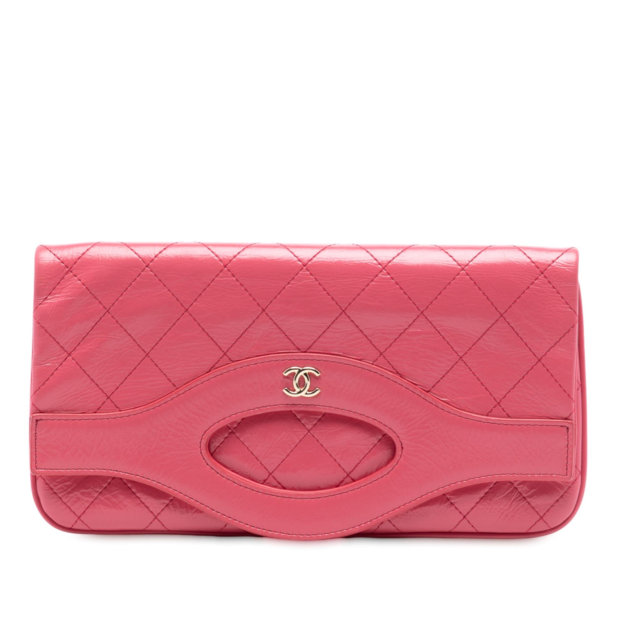 Chanel Crumpled Calfskin 31 Clutch