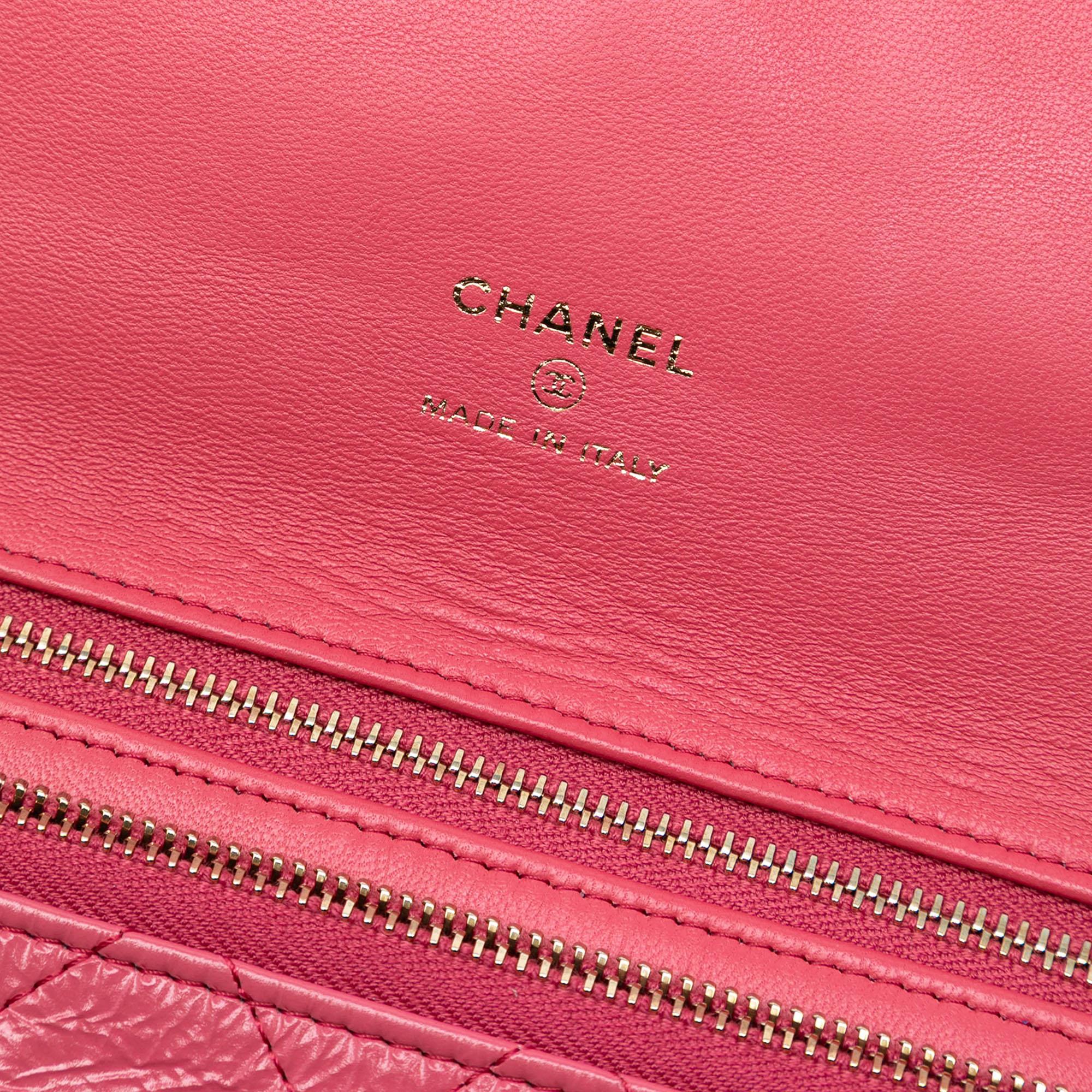 Chanel Crumpled Calfskin 31 Clutch