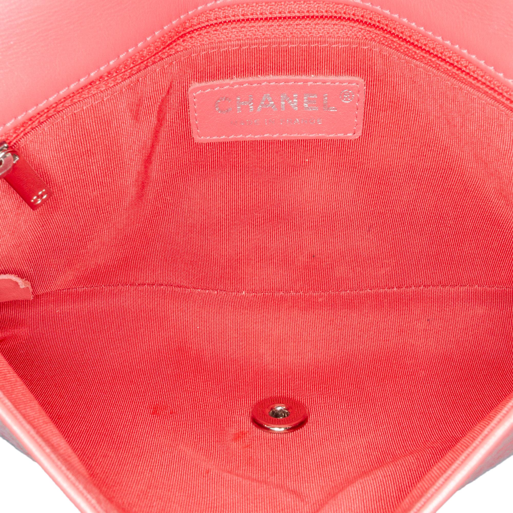 Chanel Crumpled Calfskin Bi Quilted Vintage Full Flap