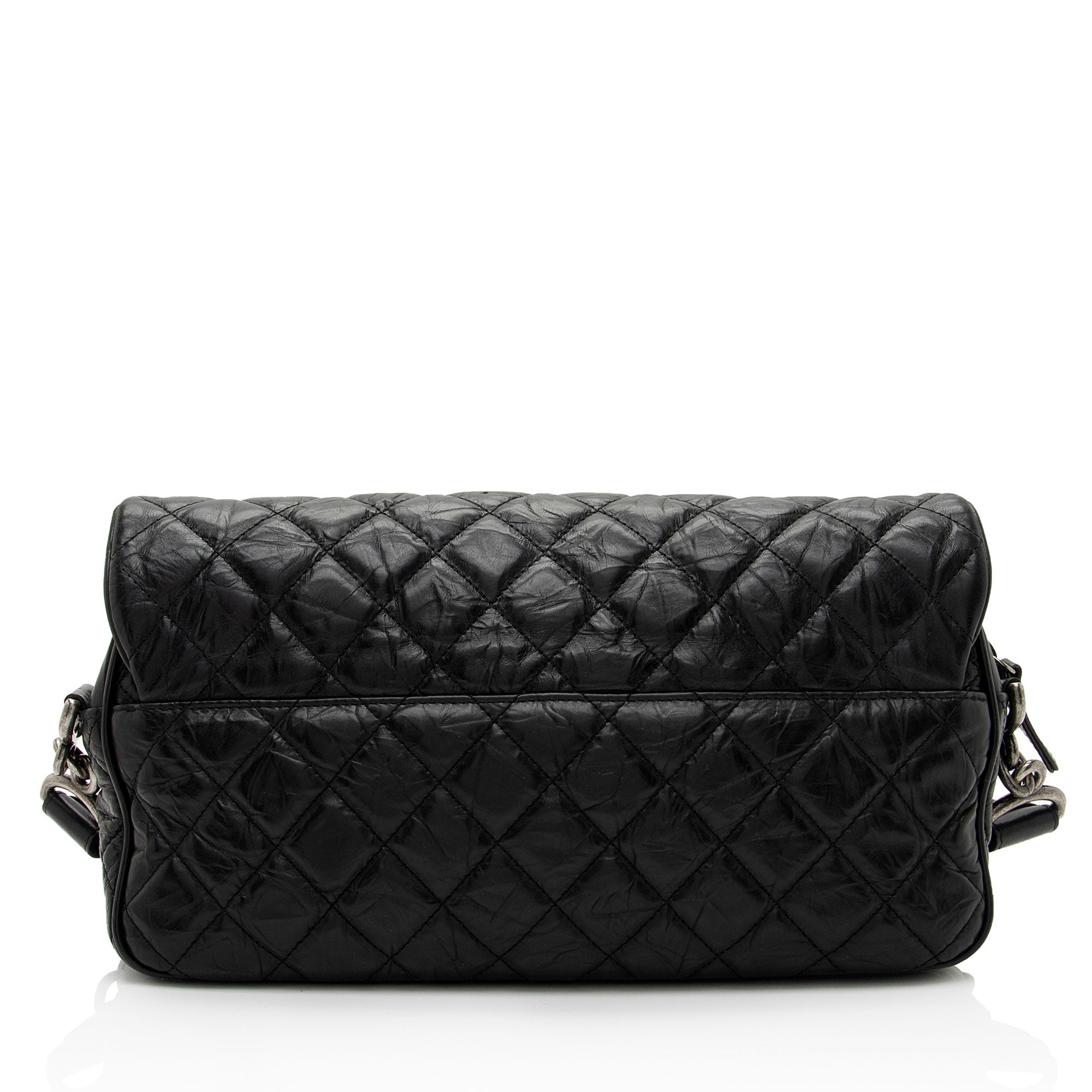 Chanel Crumpled Calfskin Casual Rock Medium Flap Bag (SHF-UREPyS)