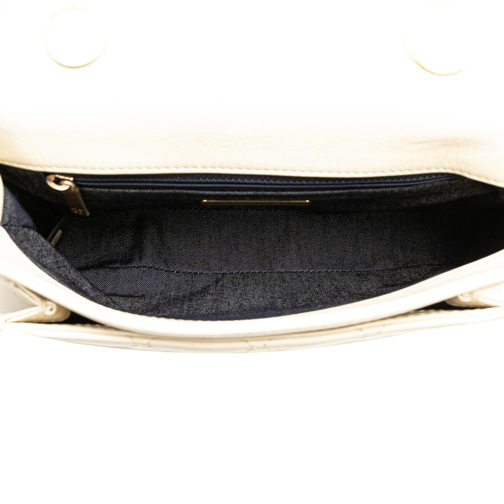 Chanel Crumpled Calfskin En Vogue Rope Flap