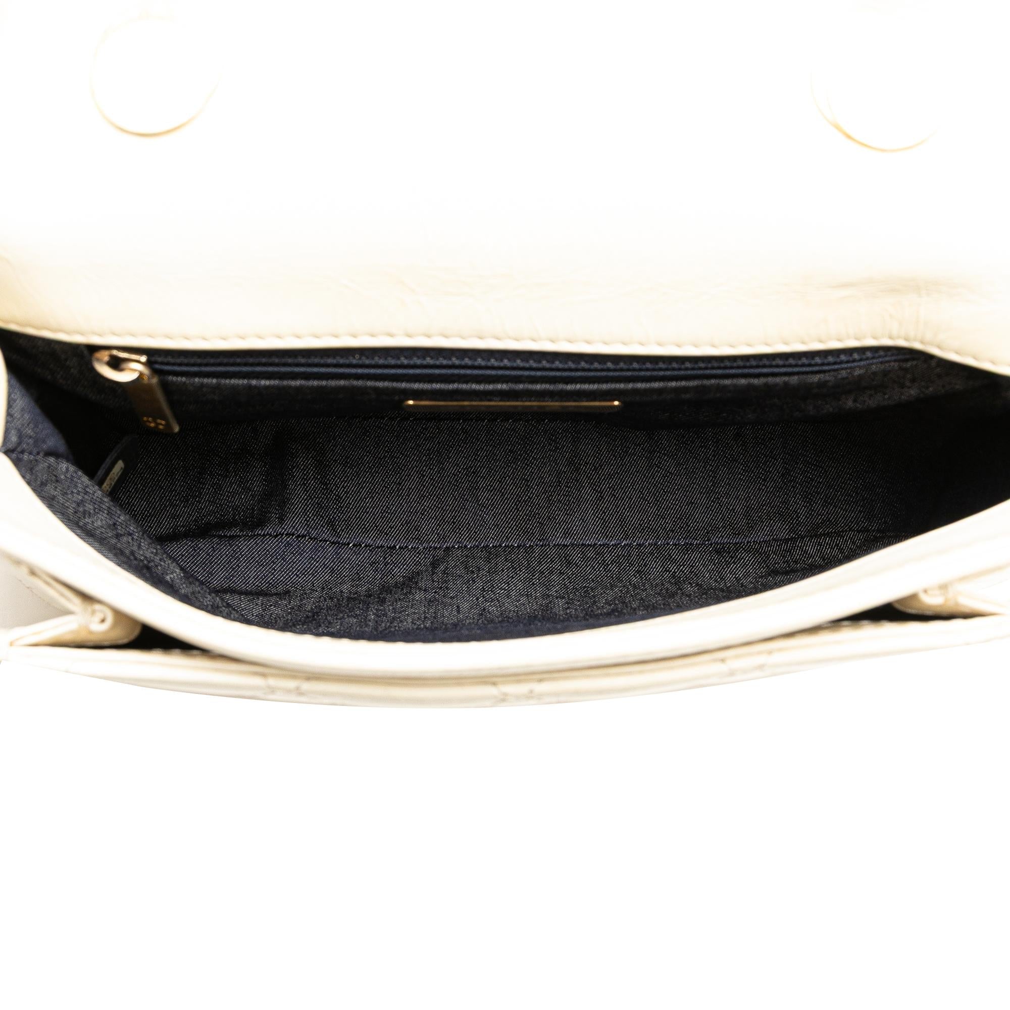 Chanel Crumpled Calfskin En Vogue Rope Flap
