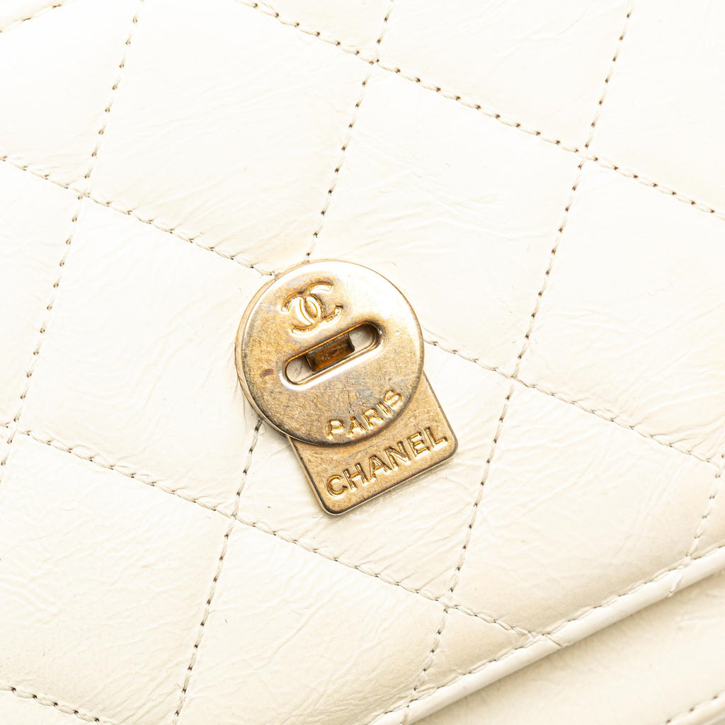 Chanel Crumpled Calfskin En Vogue Rope Flap
