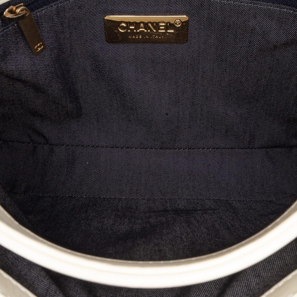 Chanel Crumpled Calfskin En Vogue Rope Flap