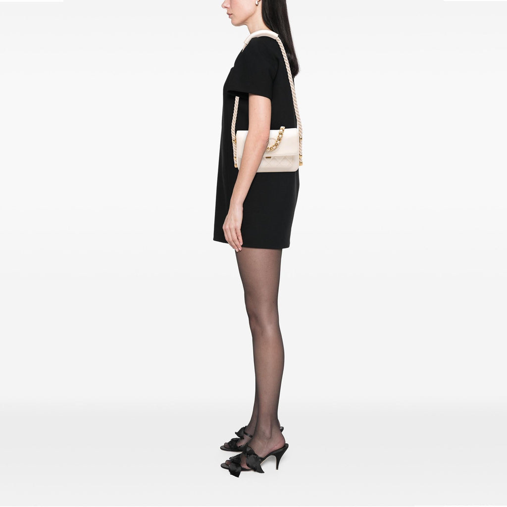 Chanel Crumpled Calfskin En Vogue Rope Flap