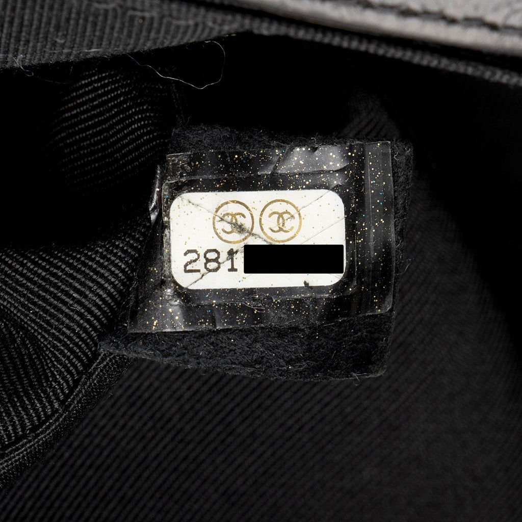 Chanel Crumpled Calfskin Old Medium Boy Bag
