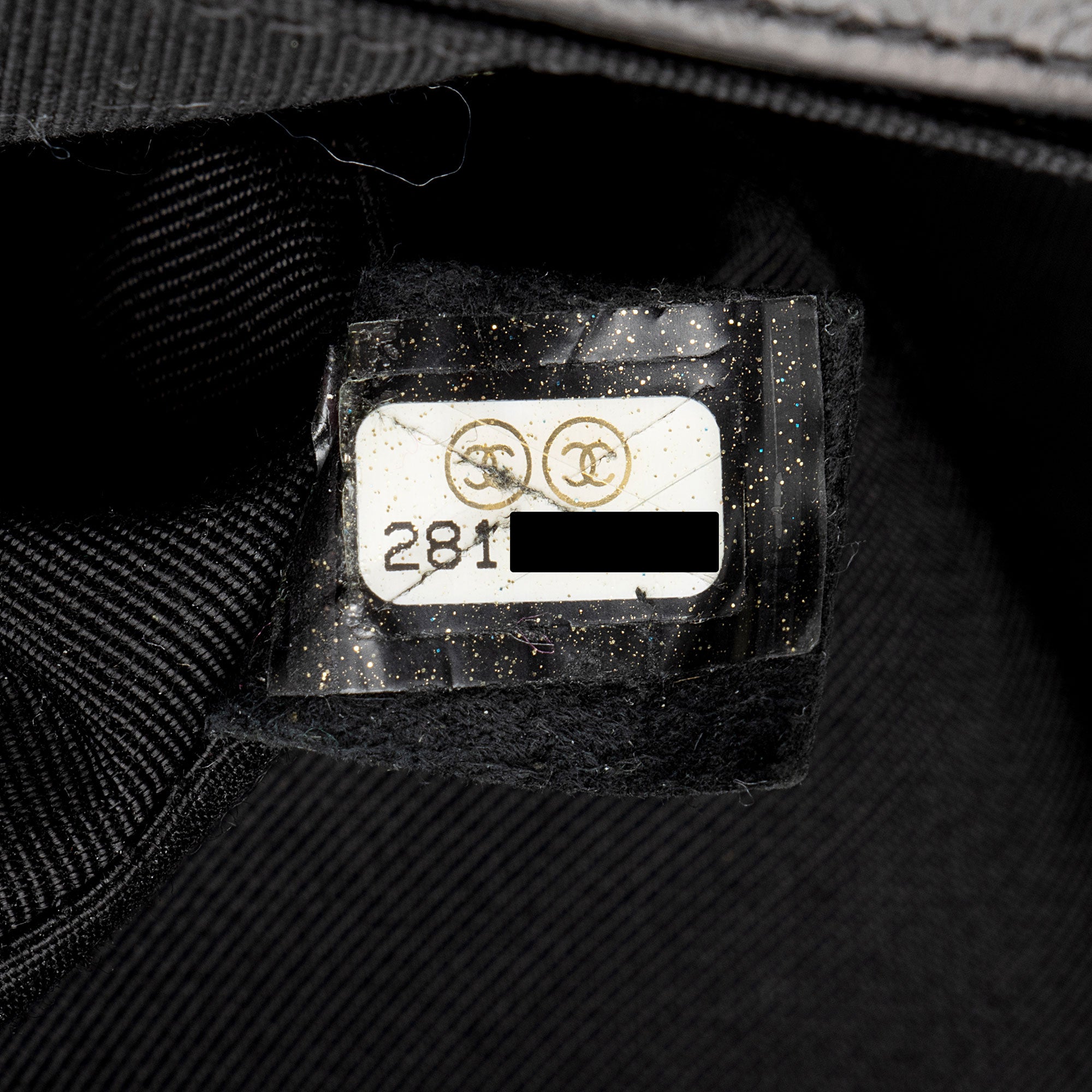 Chanel Crumpled Calfskin Old Medium Boy Bag